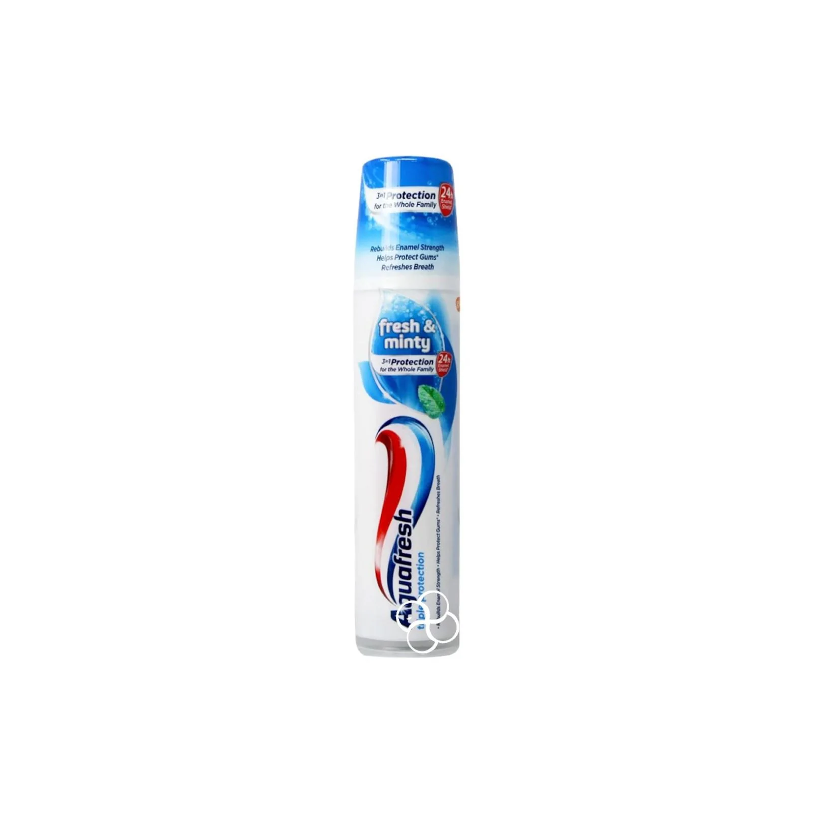 1 X Aquafresh Toothpaste Triple Protect Pump 100ml