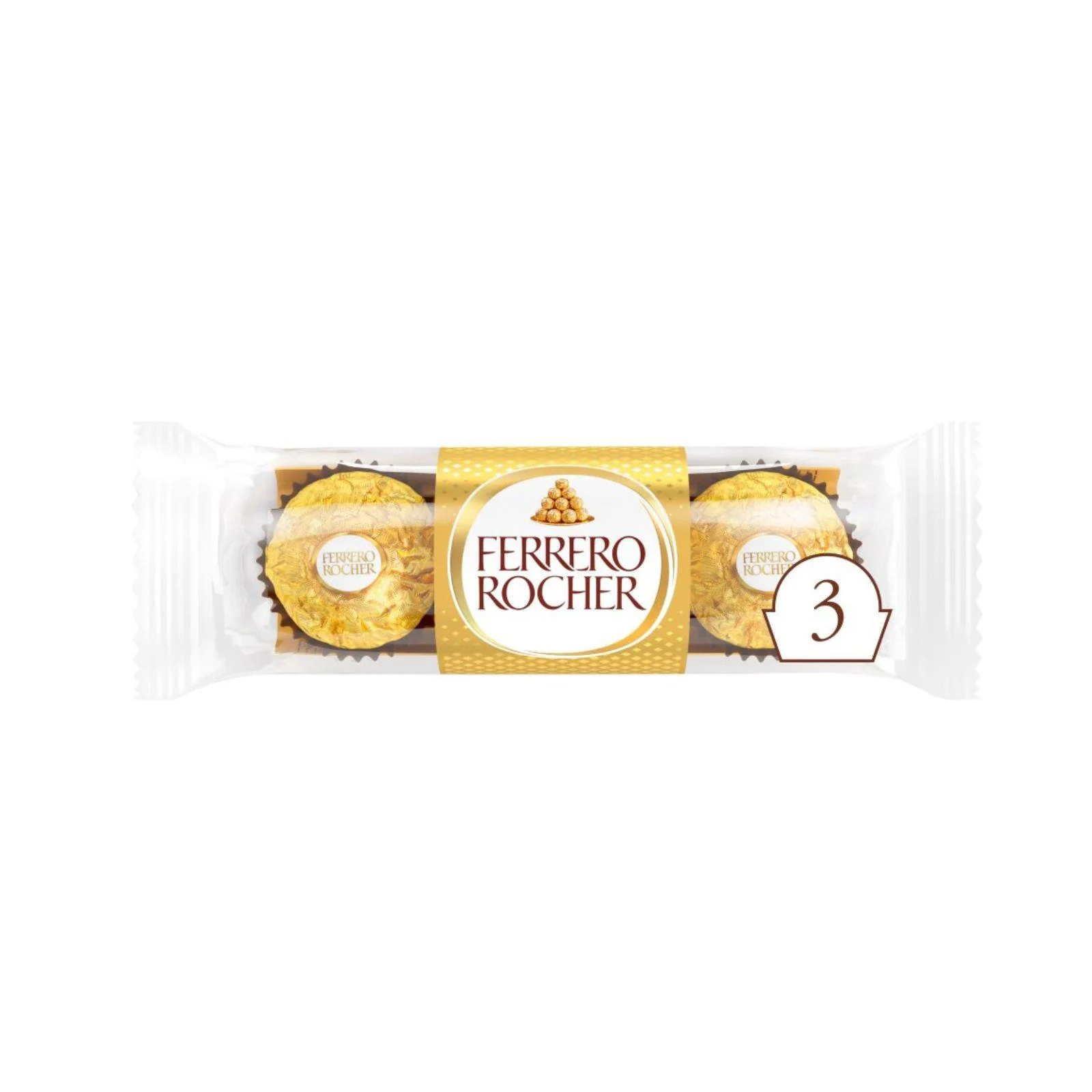 16x Ferrero Rocher Milk Chocolate Hazelnut Pralines Treat 3 Pack 37.5g - Image 4