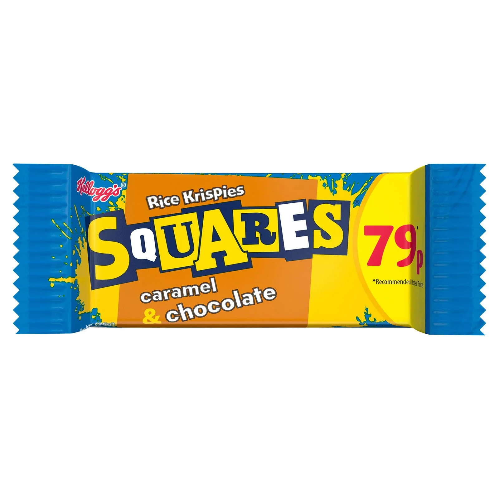 30x Kellogg's Rice Krispies Squares Curious Caramel & Chocolate 36g - Image 2