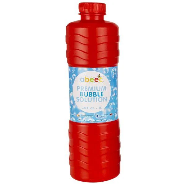 Abeec Premium Bubble Solution Assorted (1L) - Giant Outdoor Bubbles