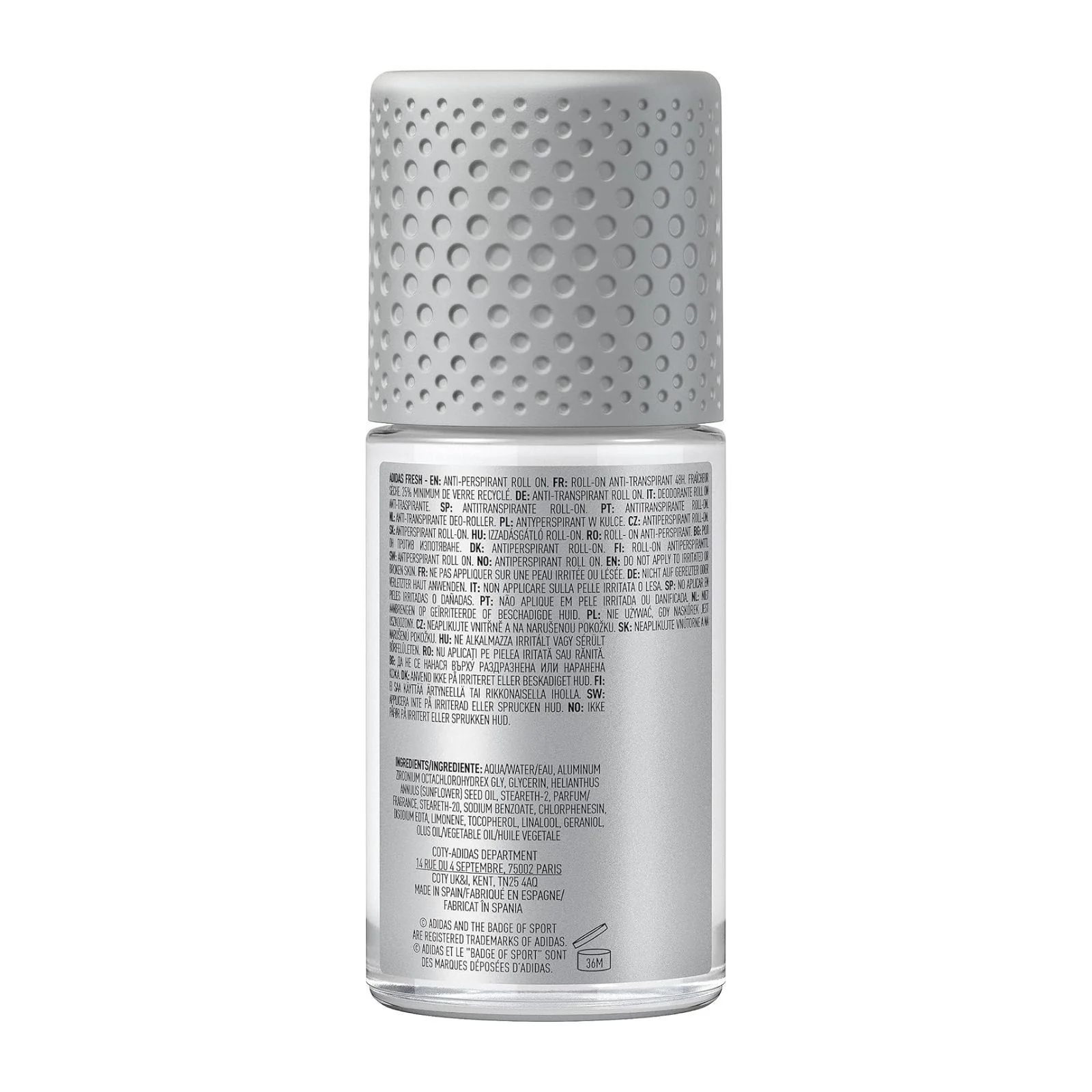 Adidas Fresh Endurance roll-on antiperspirant for men 50ml - Image 2