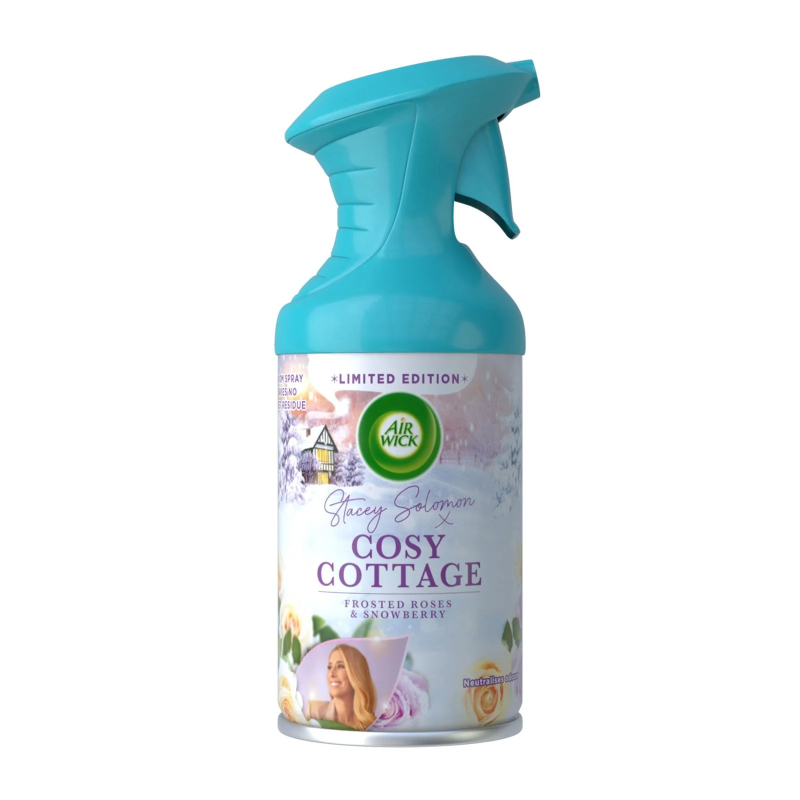 Air Wick Cosy Cottage - Frosted Roses & Mistletoe Air Freshener 250ml