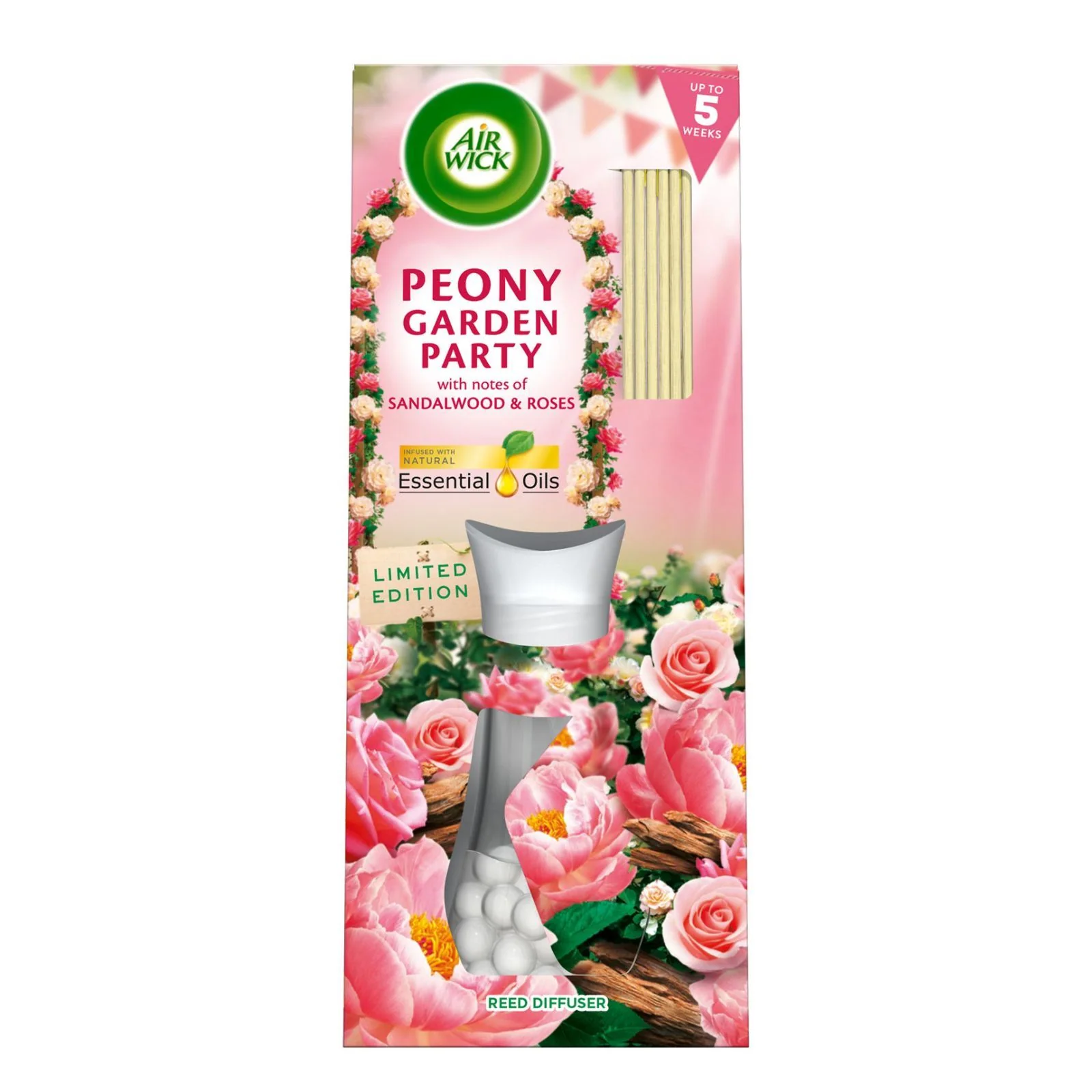 Air Wick Reed Diffuser Peony Garden Party 33ml