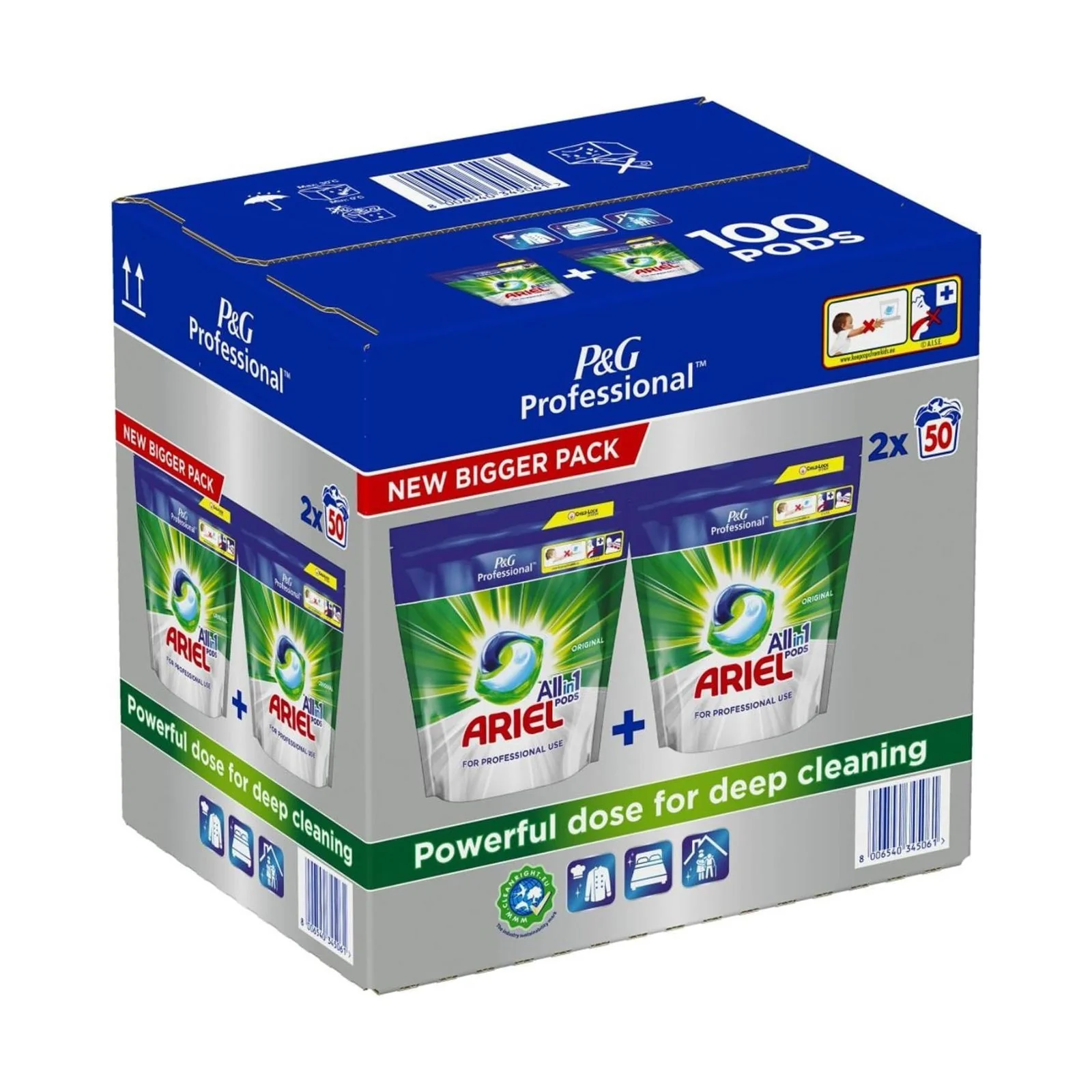 Ariel Professional Liquipods All in One Regular 2x50 Pods