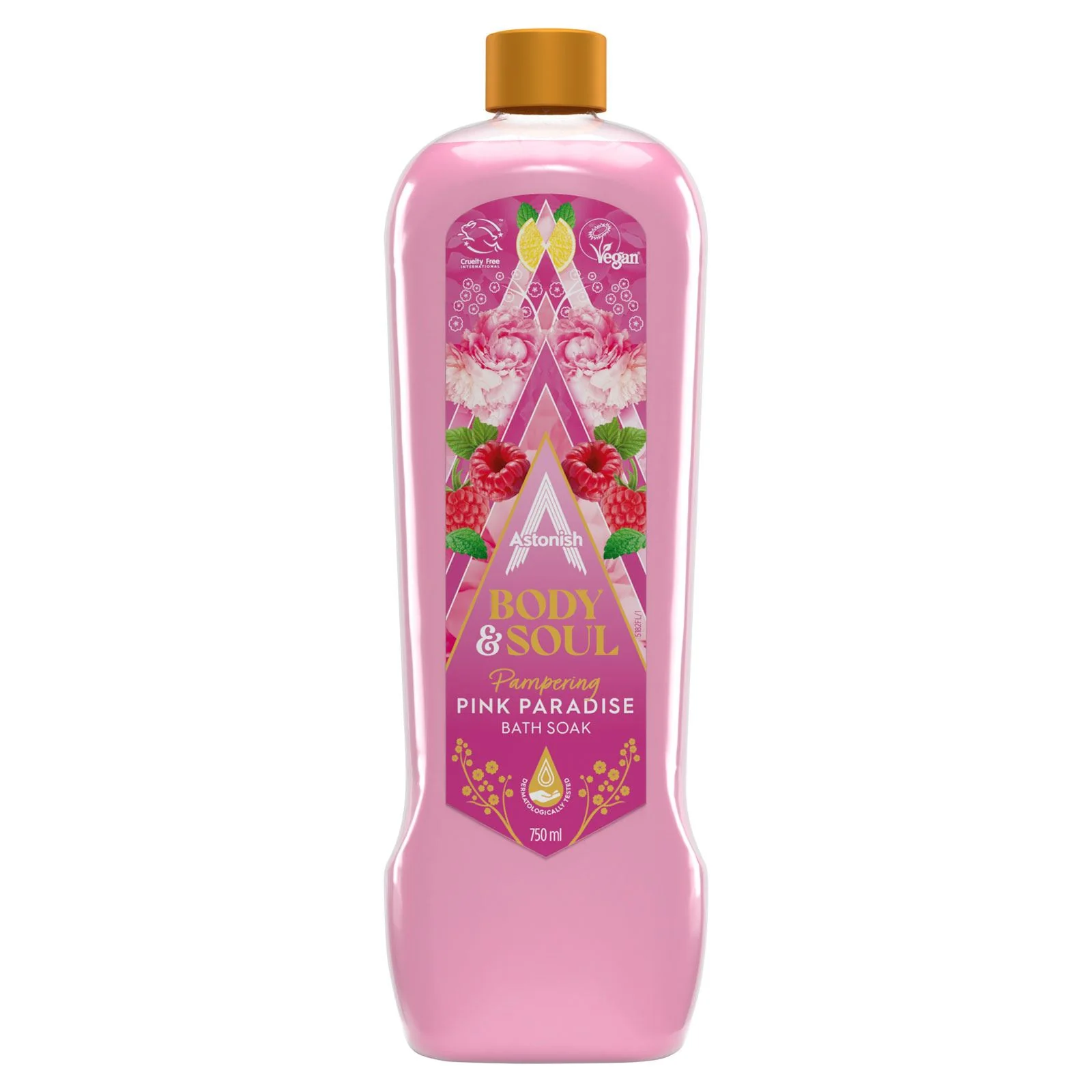 Astonish Bath Soak Pampering Pink Paradise 750ml