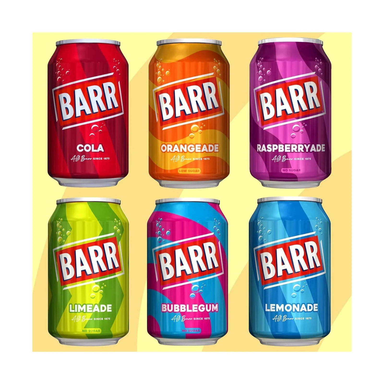 BARR CREAM SODA PM 2.50 6 Pack 330ml (Box of 4) - Image 6