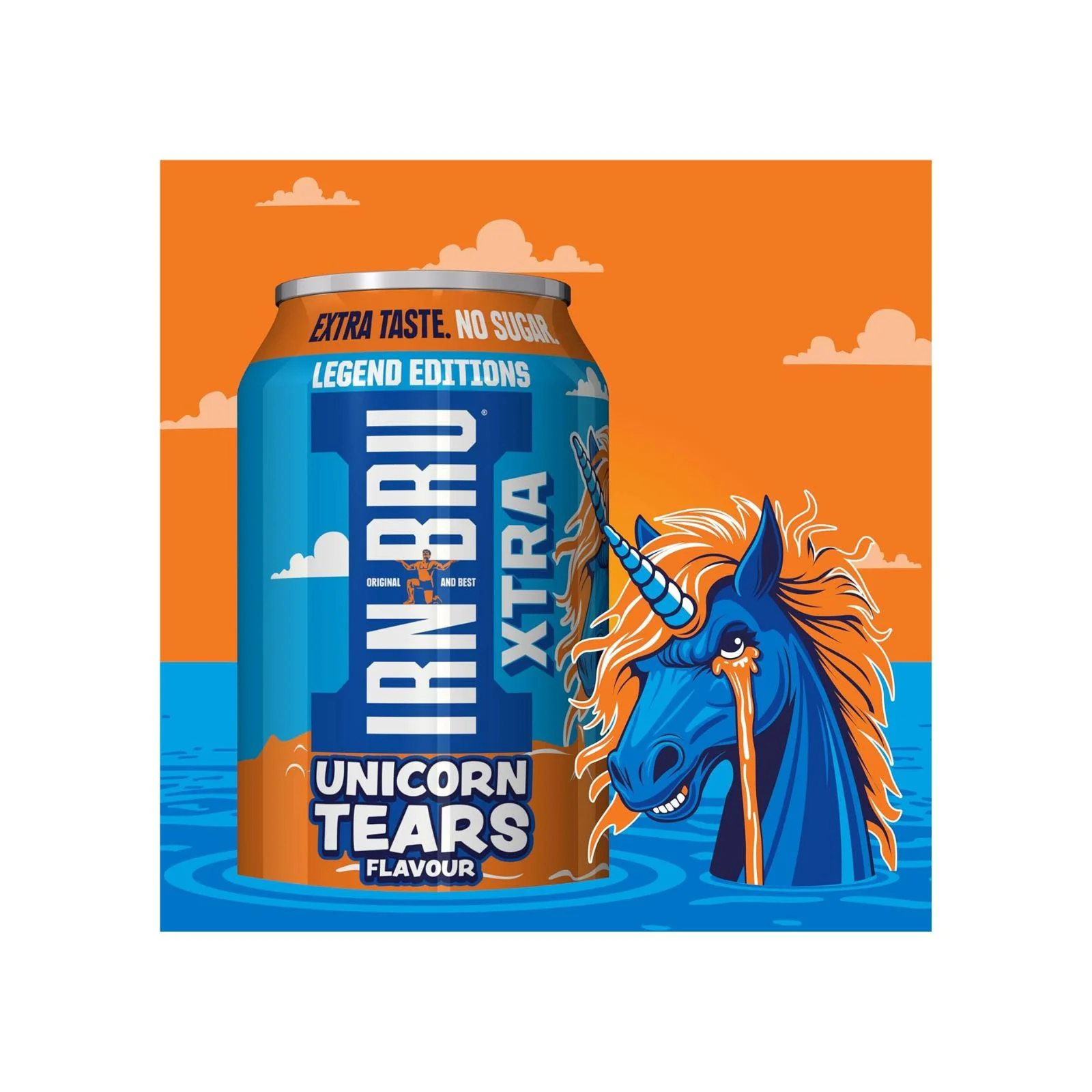Barrs Irn Bru Xtra Unicorn Tears Limited Edition 79p 330ml (Box of 24) - Image 3