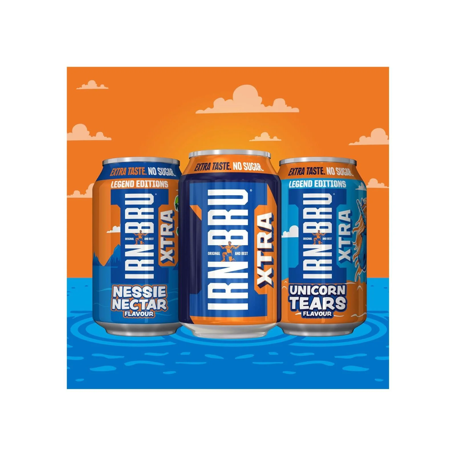 Barrs Irn Bru Xtra Unicorn Tears Limited Edition 79p 330ml (Box of 24) - Image 5