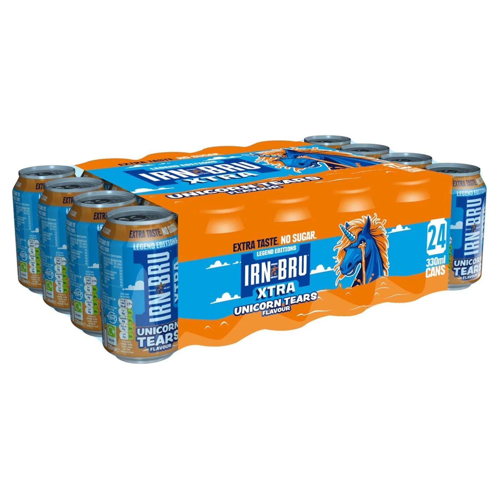 Barrs Irn Bru Xtra Unicorn Tears Limited Edition 79p 330ml (Box of 24) - Image 6