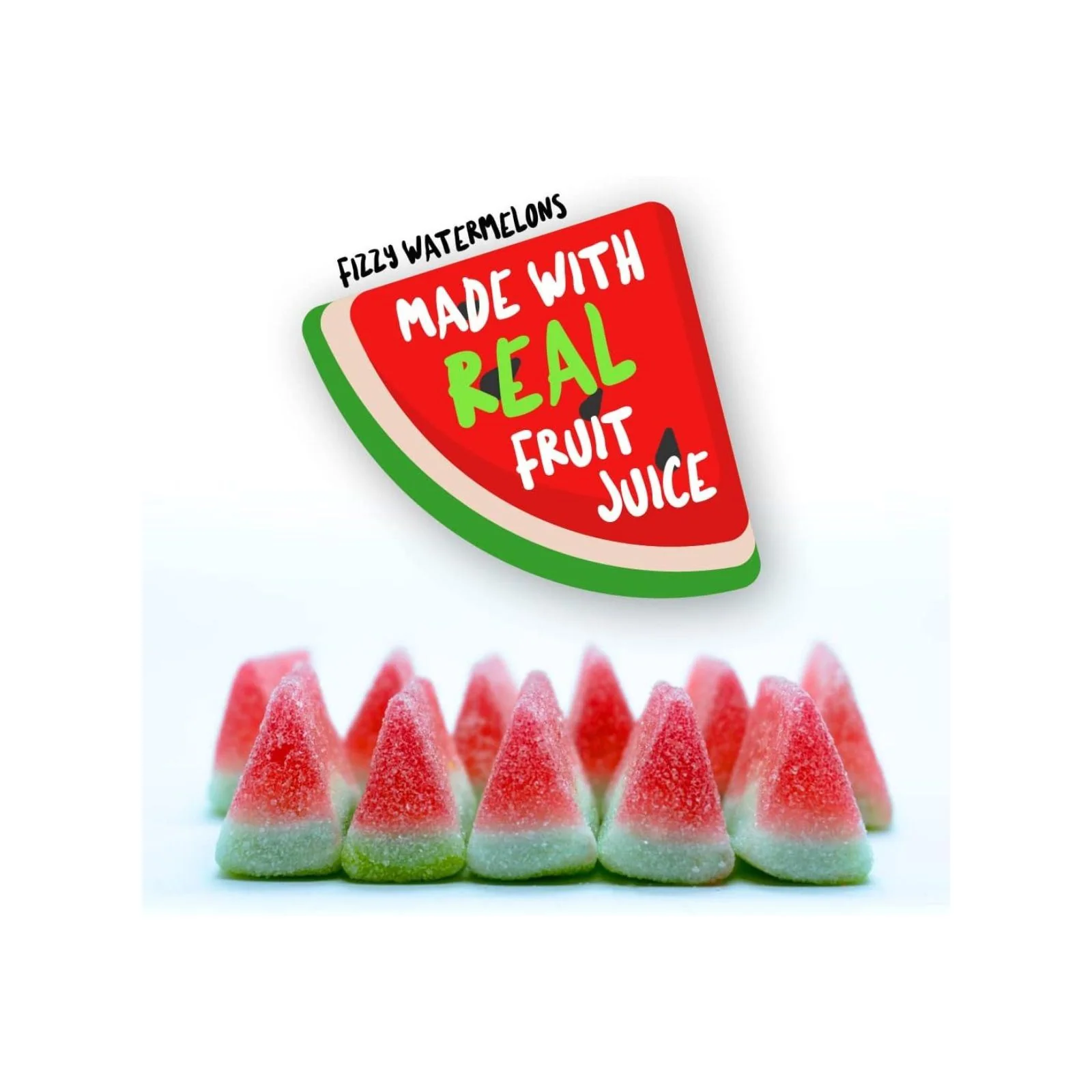 Bebeto Fizzy Watermelons 150g (Box of 10) - Image 2