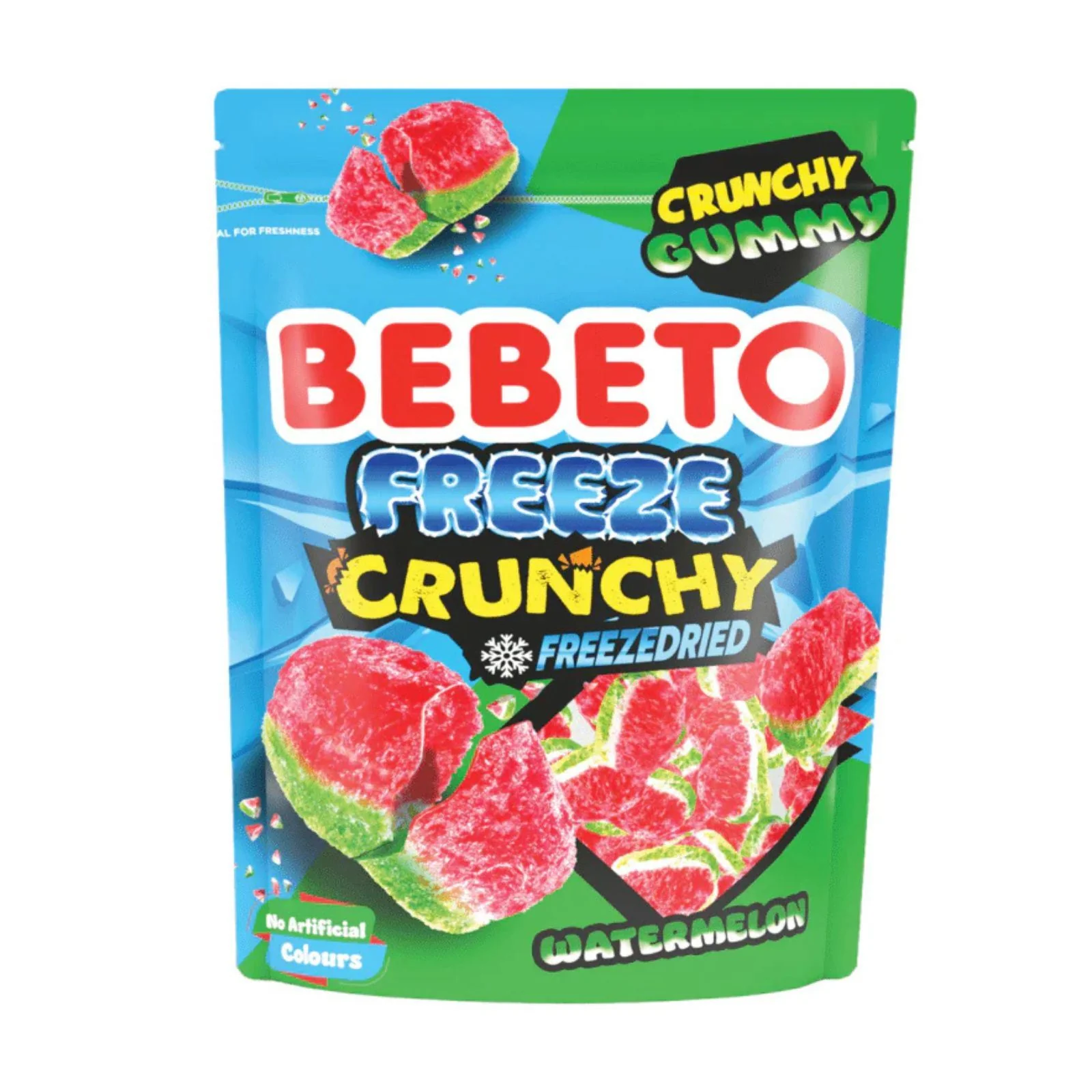 Bebeto Freeze Dried Gummy Watermelon Slices 35g (Box of 12) - Image 2