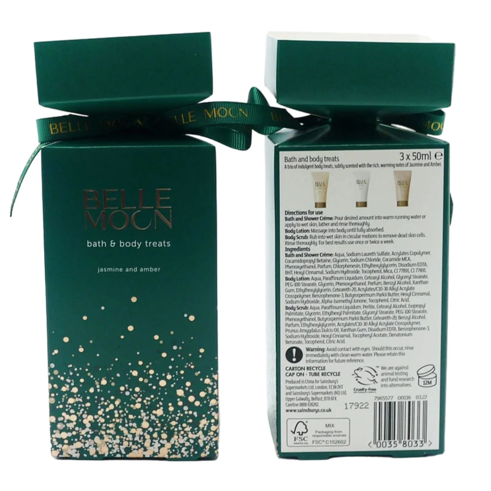 Belle Moon Bath & Body Treats 3 Pack 50ml