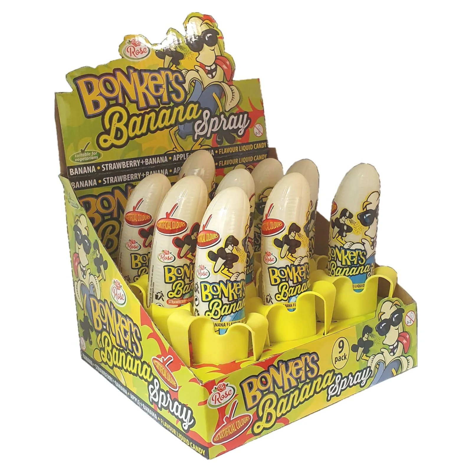 Bonkers Banana Spray 50 ml (Box of 9)