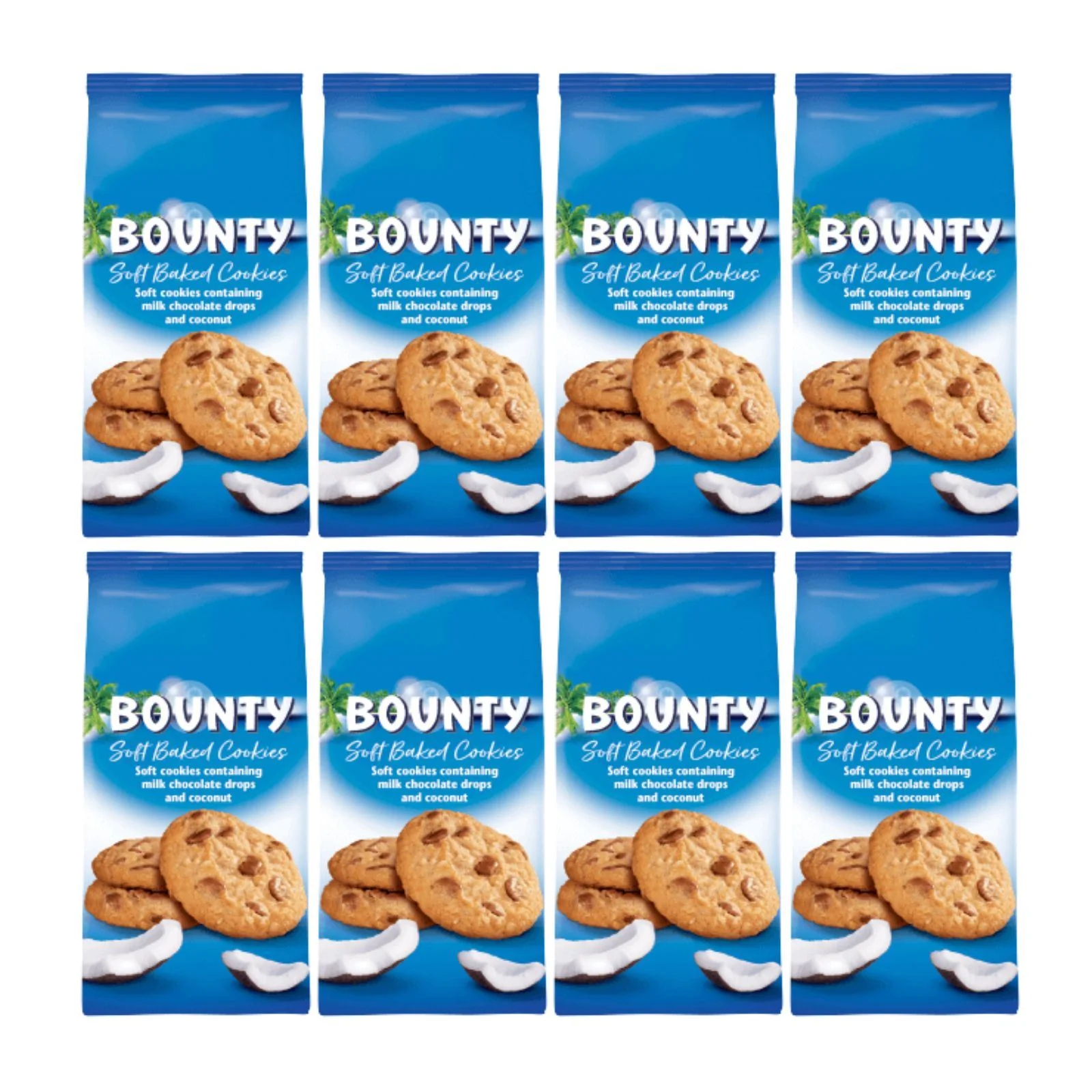 Bounty Soft Baked Cookies 180g (Box of 8)