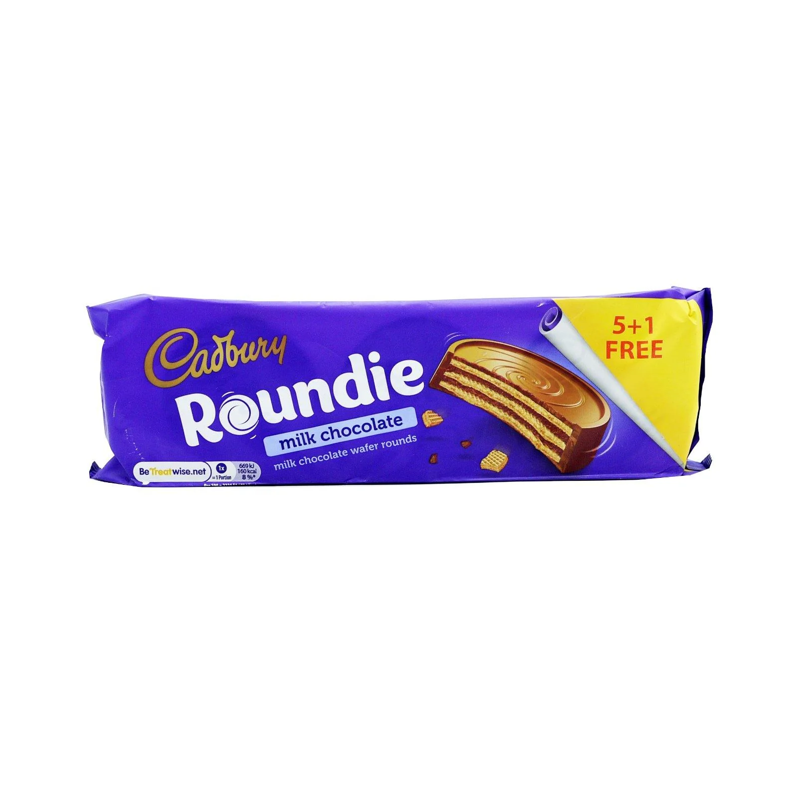 Cadbury Roundie Chocolate Biscuits 180g (Box of 18) - Image 2