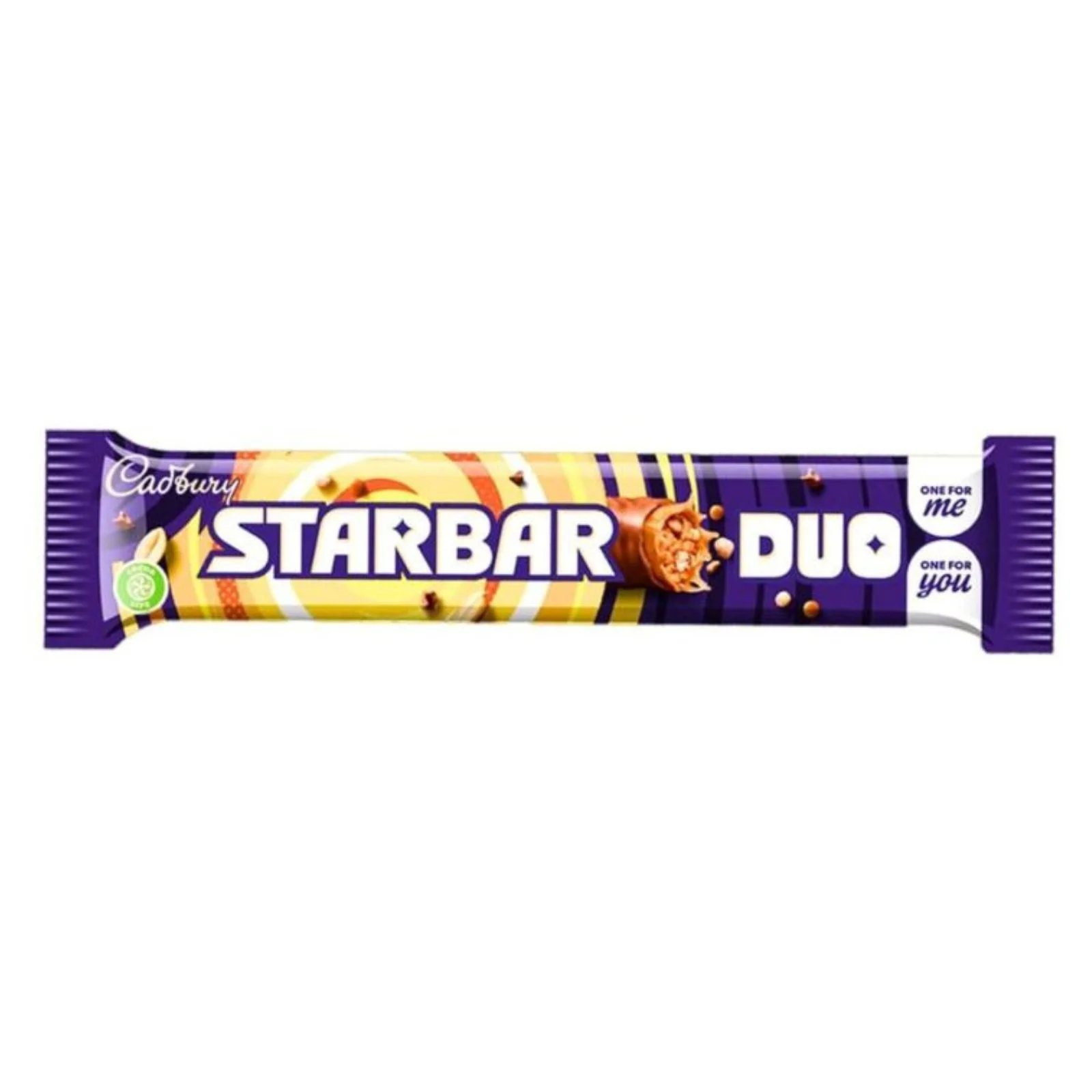 Cadbury StarBar Duo With Starbar Duos Chocolate Bar 74g