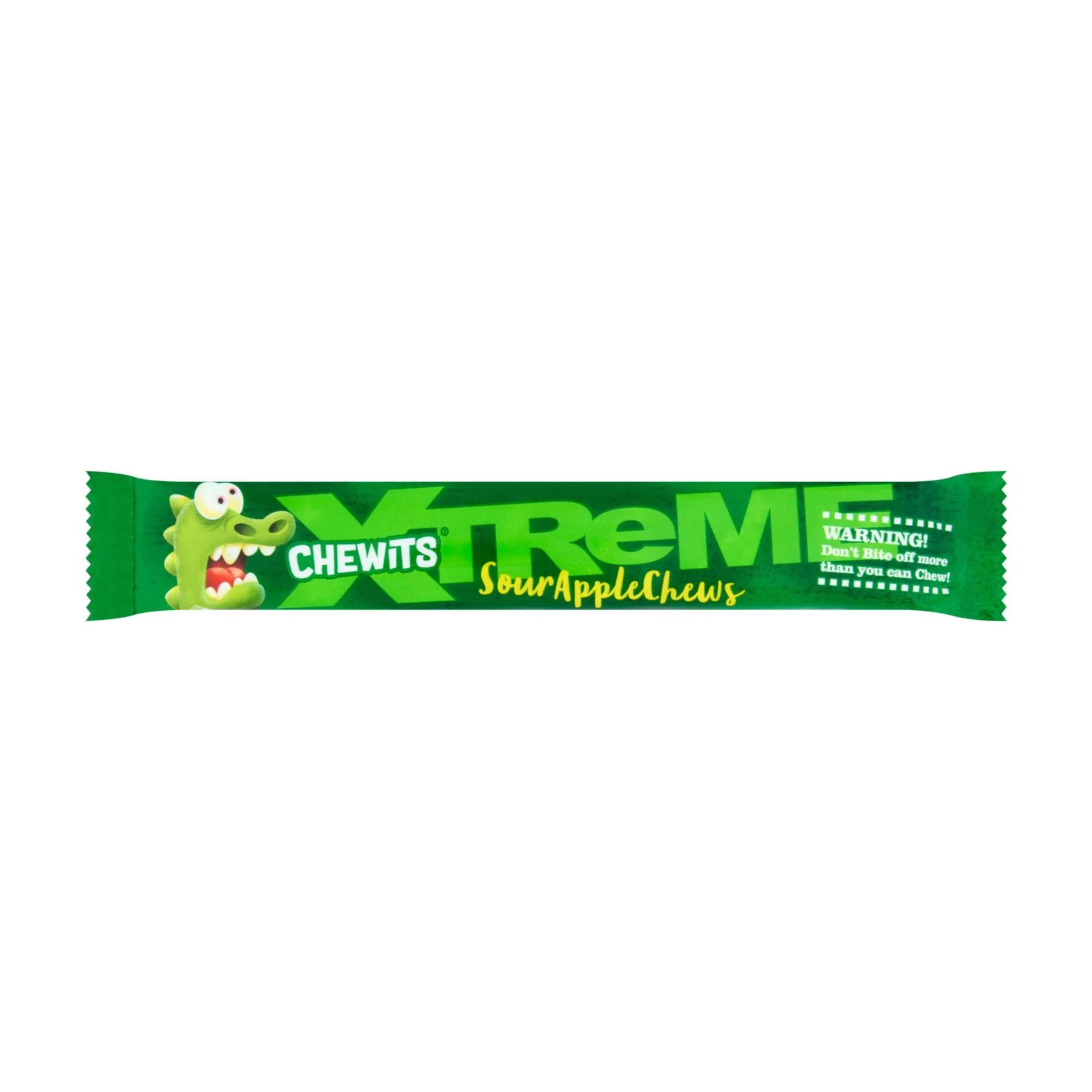 Chewits Stick Xtreme Sour Apple 34g (Box of 24)