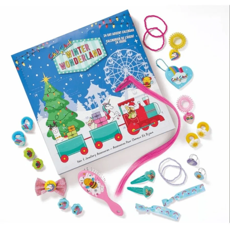 Chit Chat Hair & Jewellery Christmas Advent Calendar - Kids Advent Calendar - Image 2