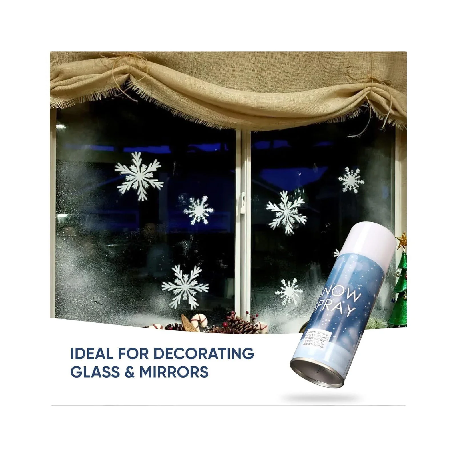 Christmas Artificial Snow Spray 200ml - Image 5
