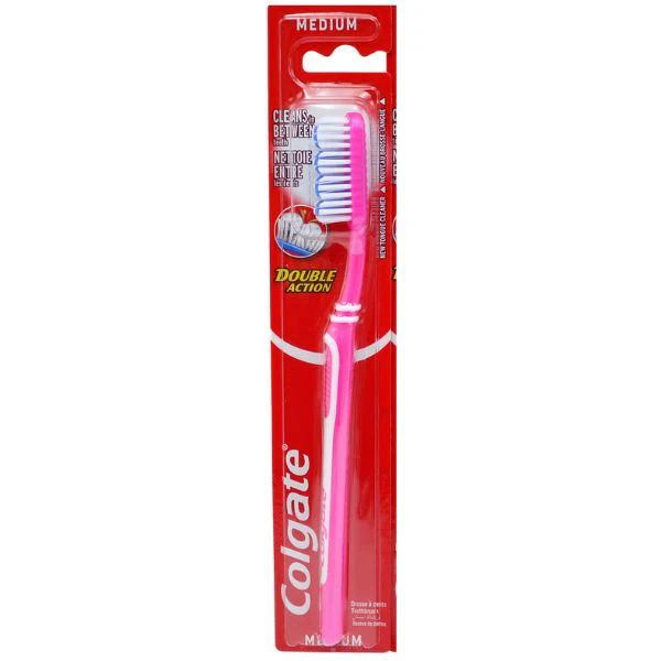 Colgate Double Action Toothbrush Medium