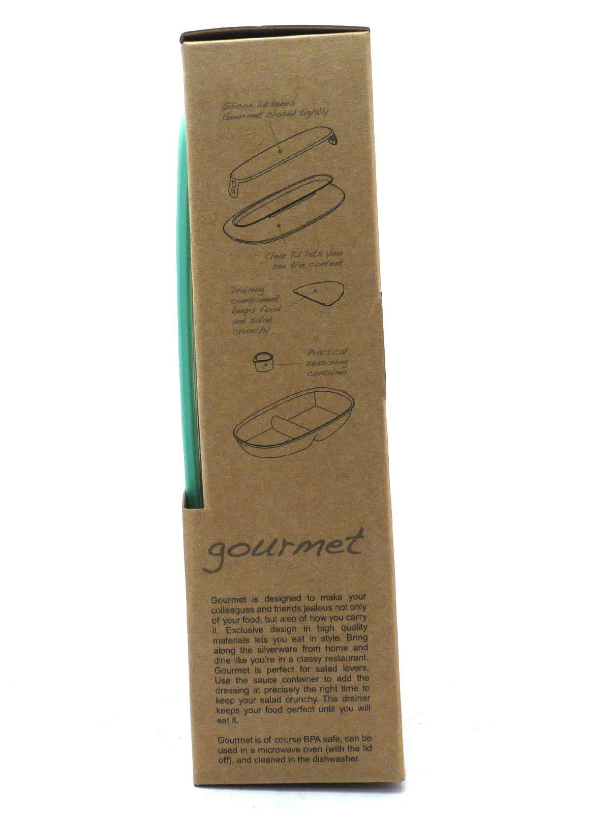 Compleat Gourmet Lunchbox- Salad Box - Image 3