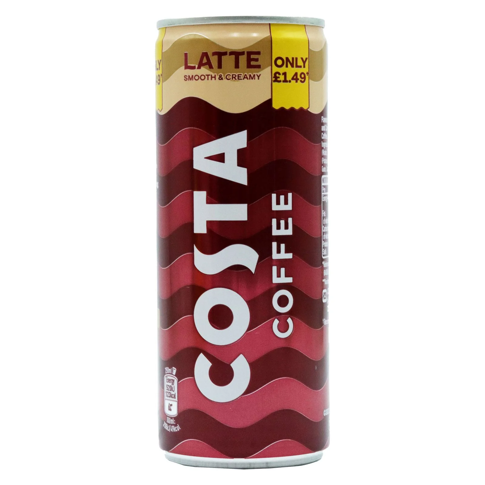 Costa Coffee Latte 250ml (Box of 12) - Image 2