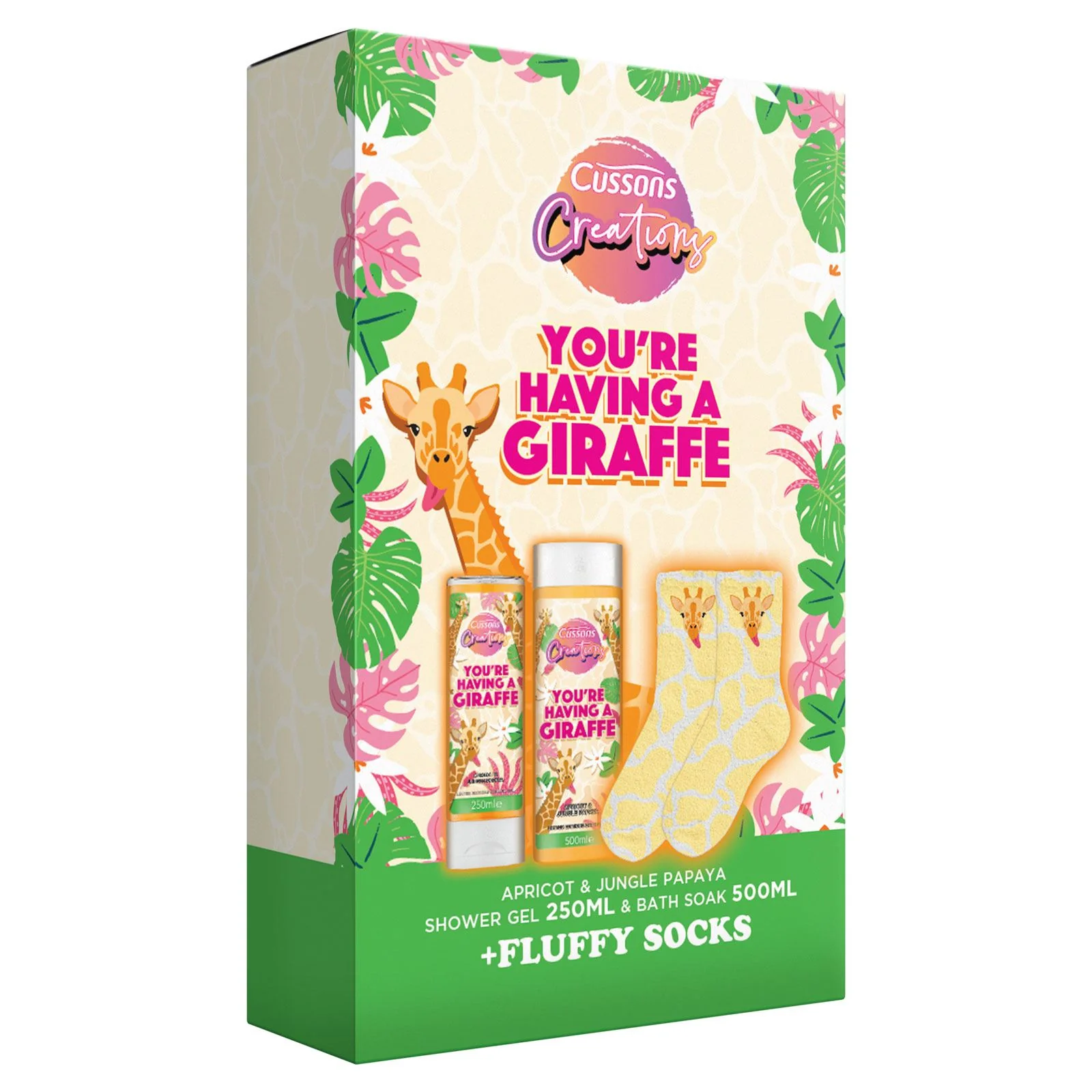 Cussons Creations You're Having A Giraffe Shower and Bath Gift Set