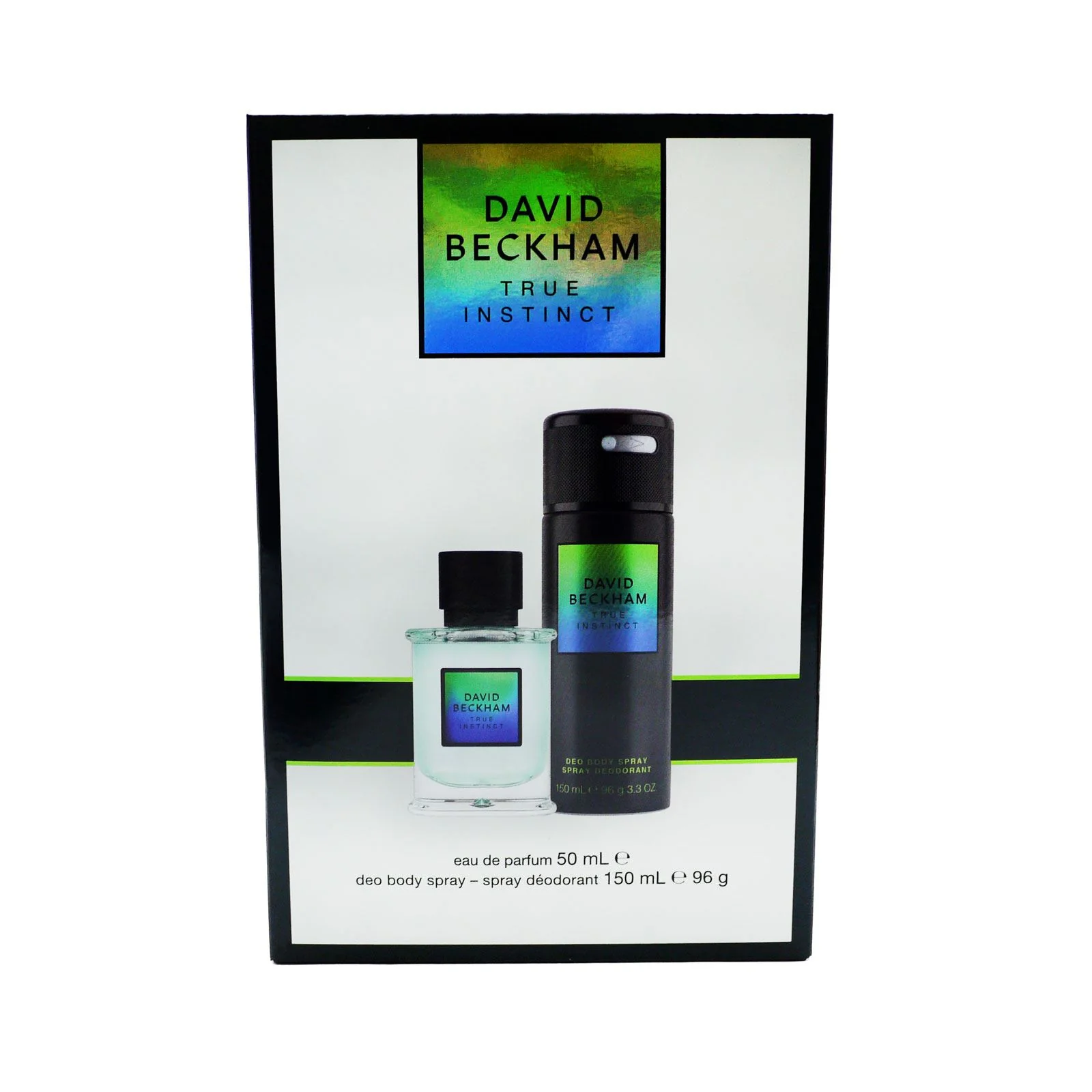David Beckham Gift Pack True Instinct Eau de Parfum 50ml + Deodorant Body Spray 150ml