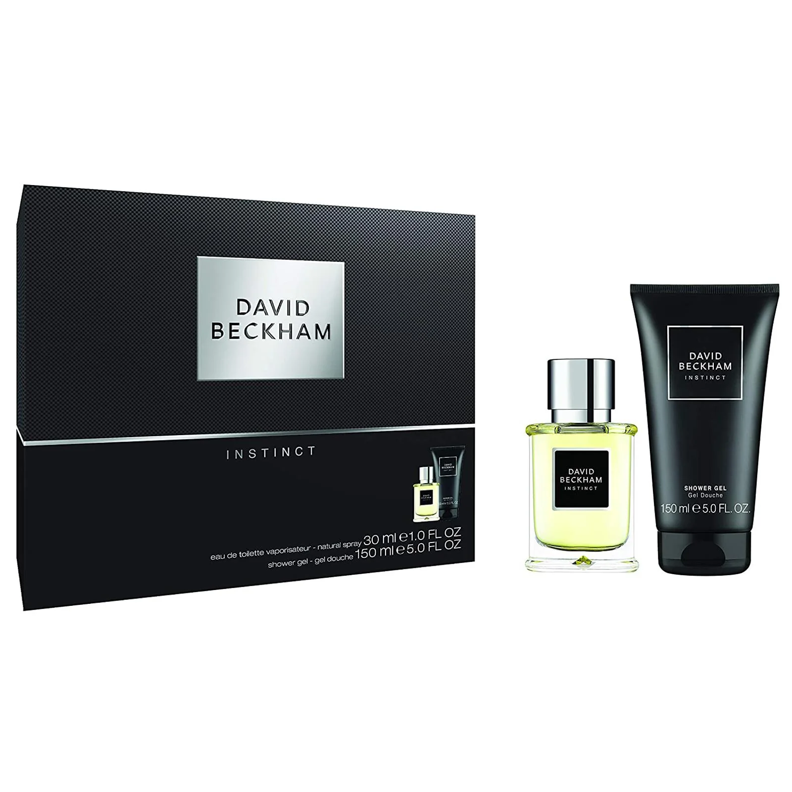 David Beckham Instinct Gift Set - EDT 30ml & Shower Gel 150ml - Image 2