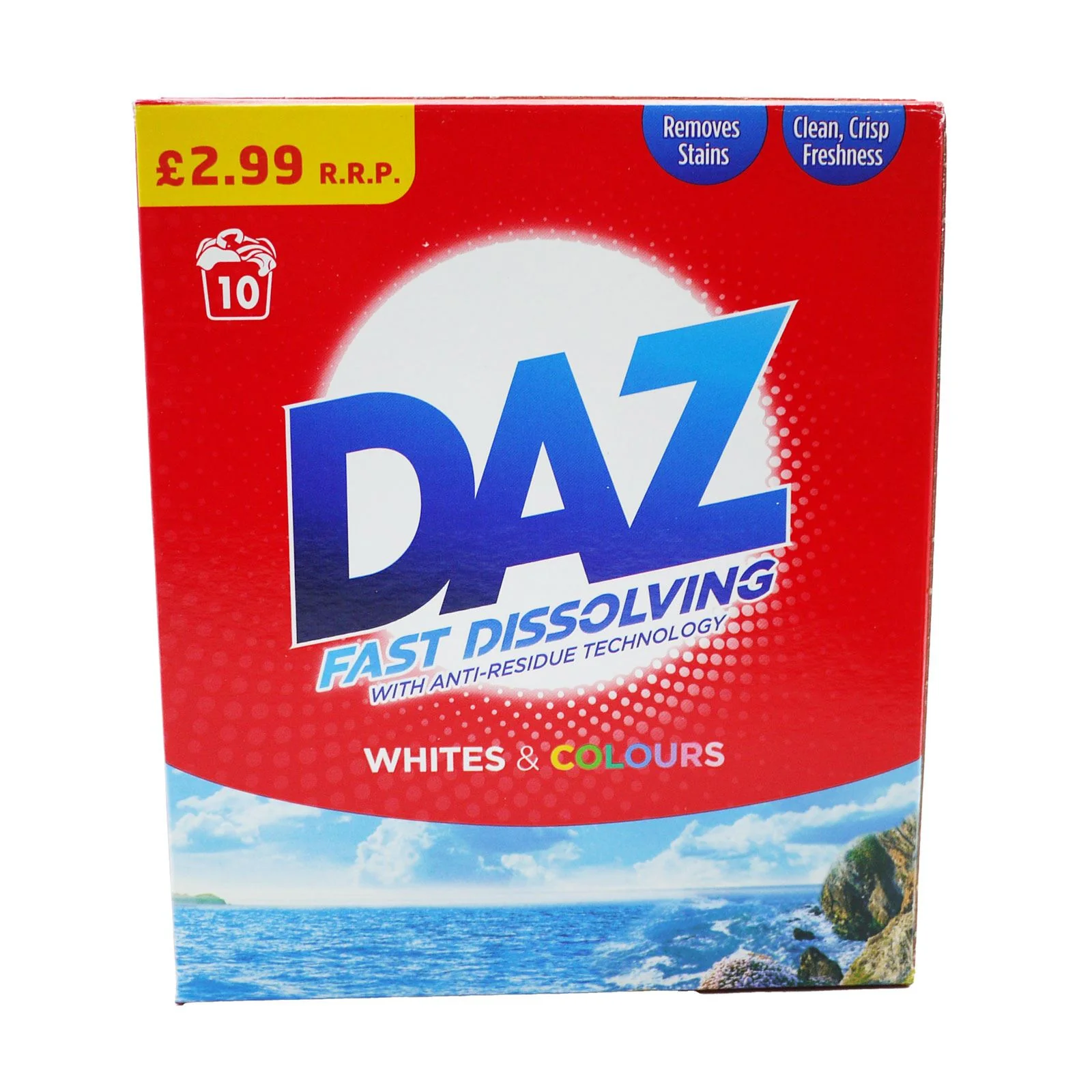 Daz Washing Powder Regular Laundry Whites and Colours 10 Washes Pm £2.99 650g