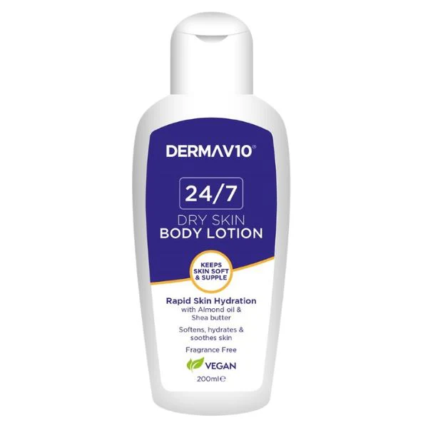 Derma V10 24/7 Dry Skin Body Lotion (200ml)