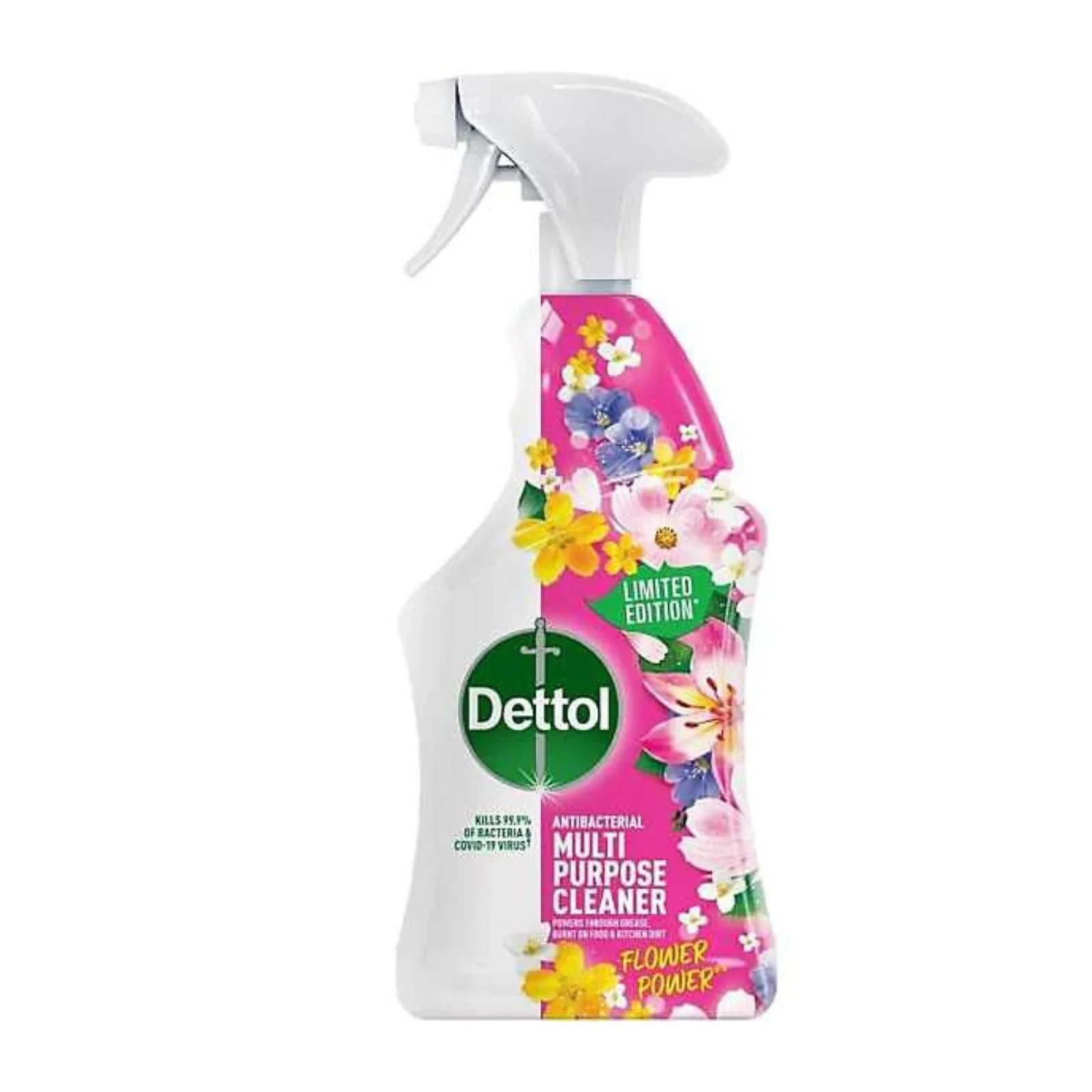 Dettol Flower Power Antibacterial Multipurpose Cleaning Spray 750ml