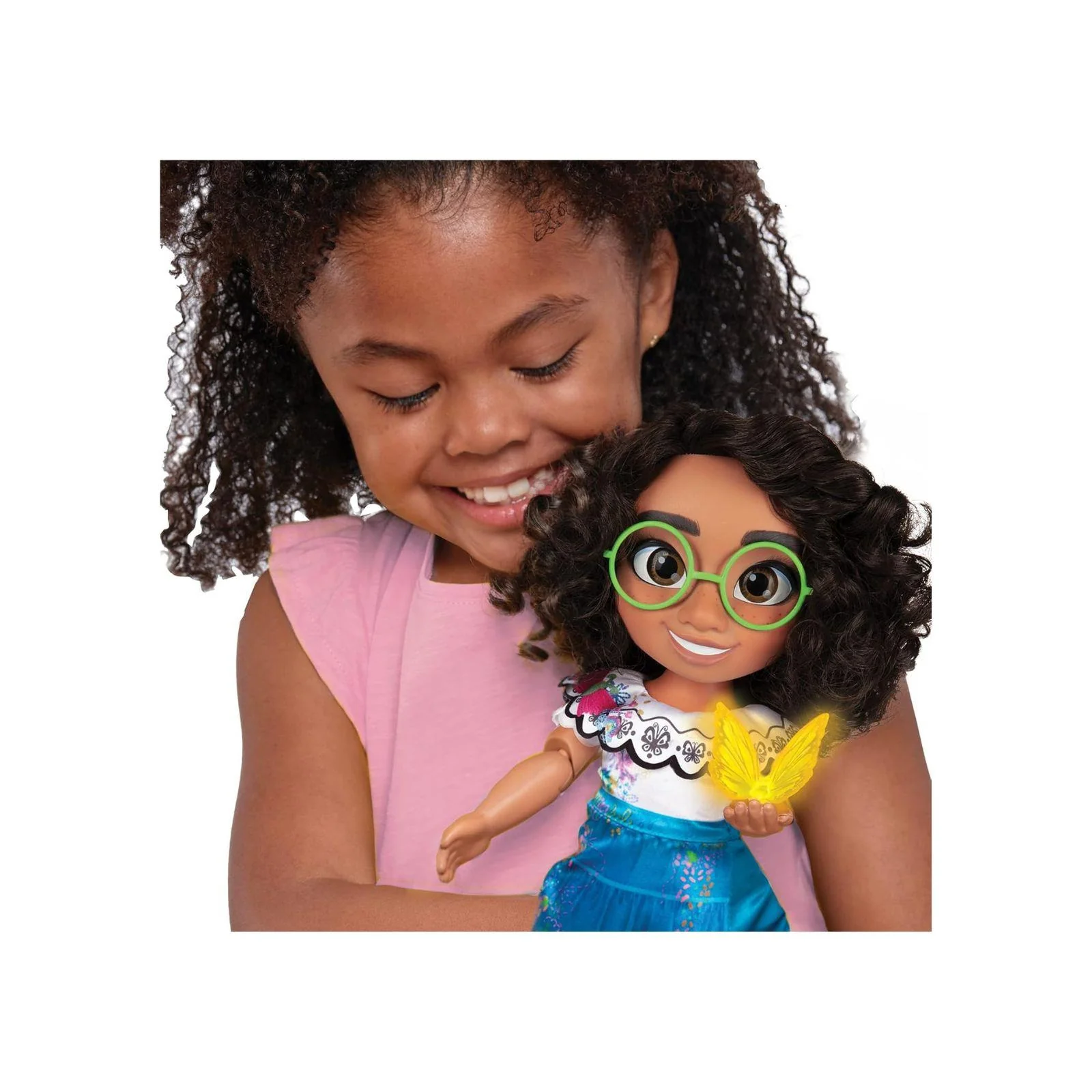 Disney Encanto Mirabel Doll Says 15 Phrases, Sings & Glows - Includes Doll, Butterfly & Bracelet - Image 6