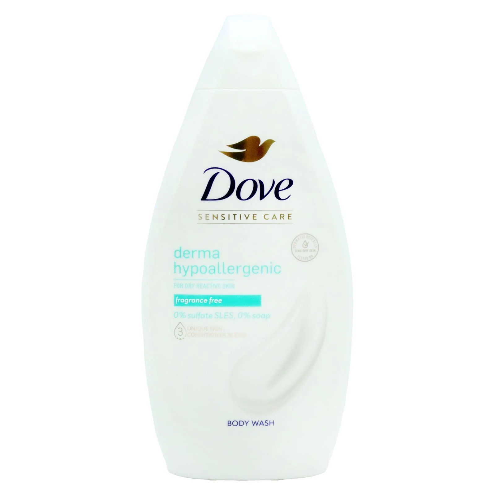 Dove Sensitive Care Body Wash Derma Hypoallergenic, 450ml