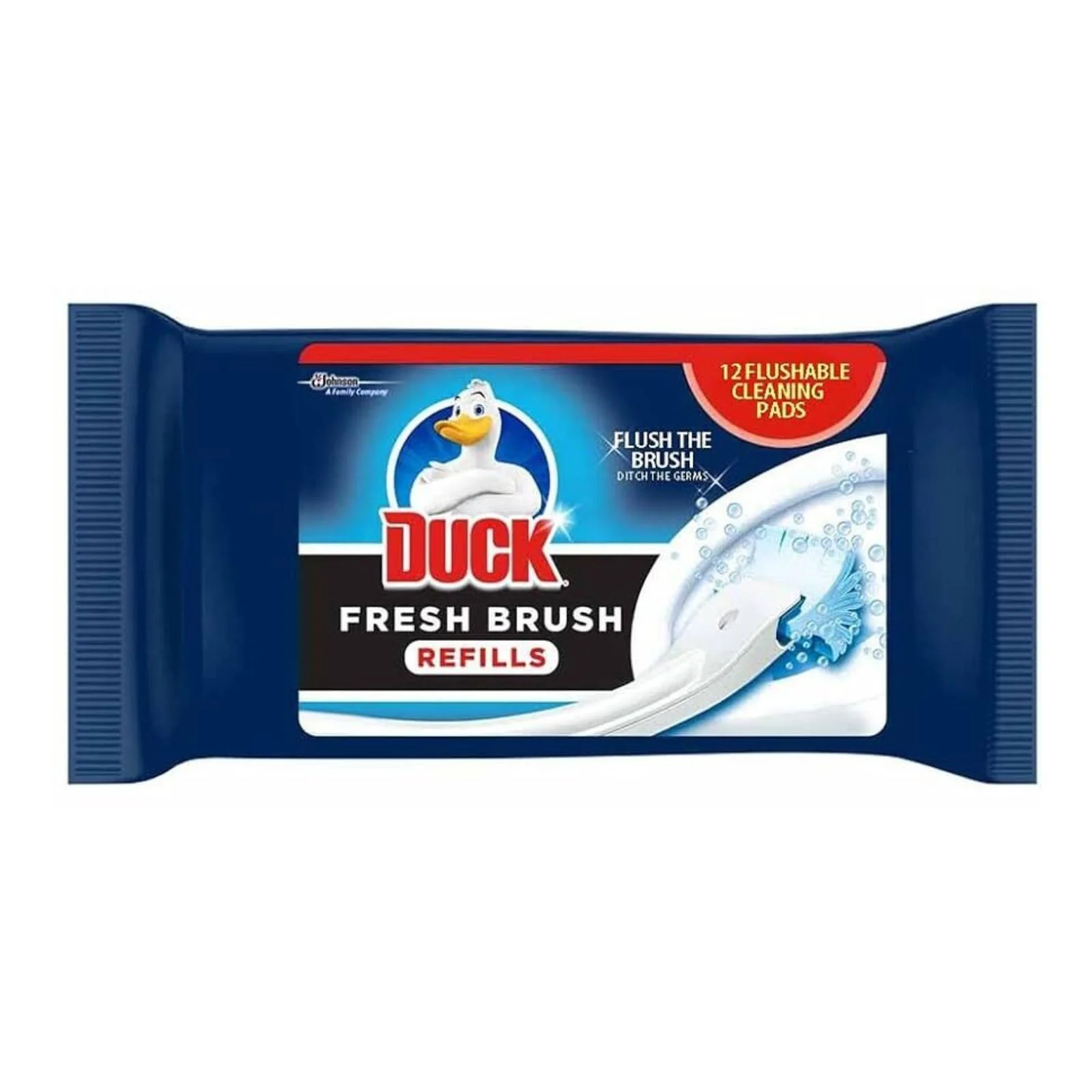 Duck Fresh Brush Toilet Cleaner Refills 12's
