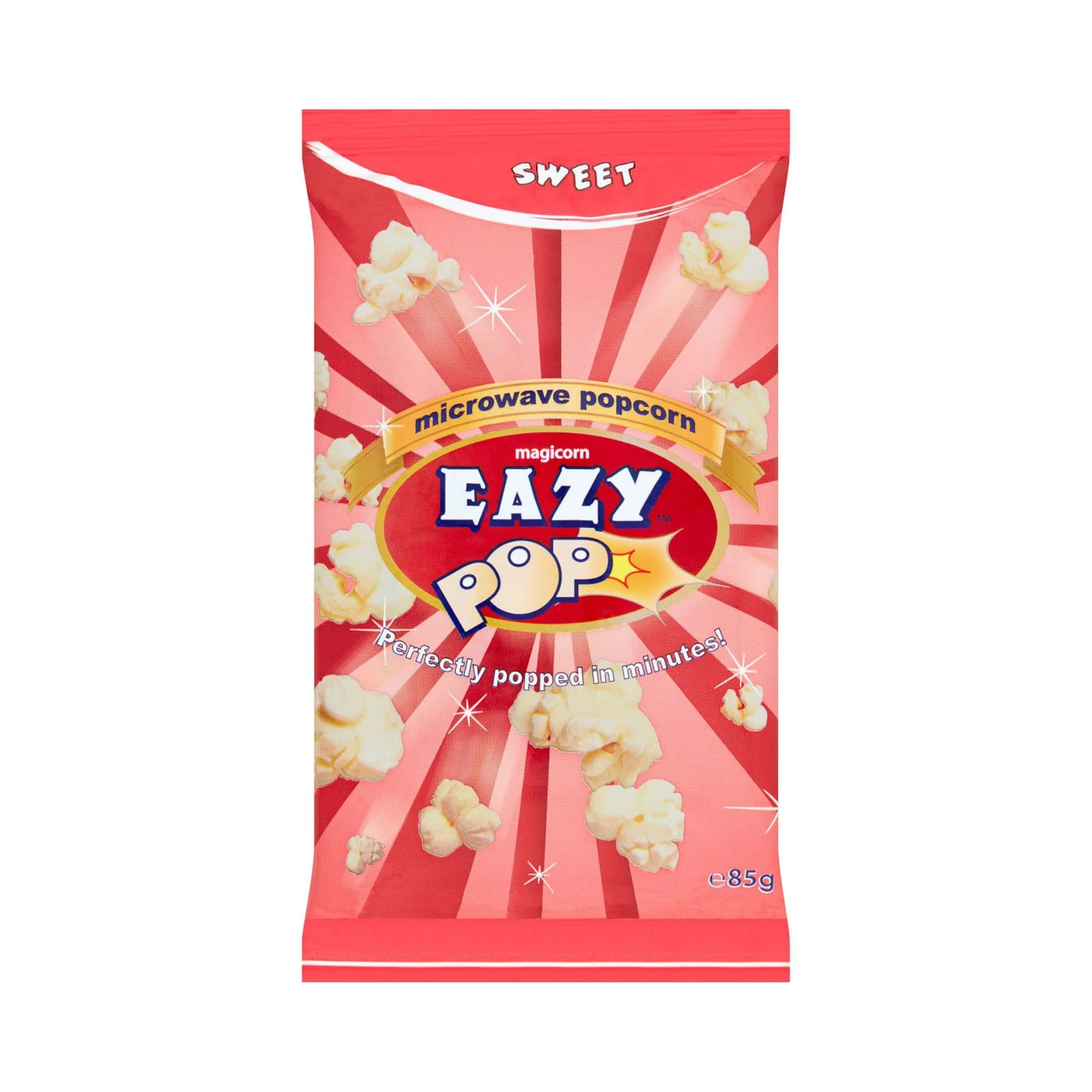 Eazypop Microwave Popcorn Sweet 85g (Box of 16)