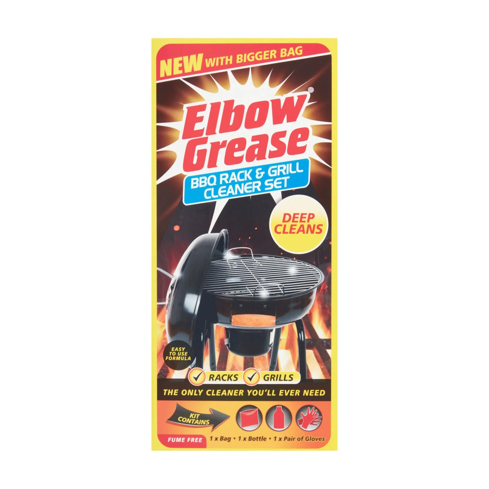 Elbow Grease BBq Rack And Cleaning Set 500ml
