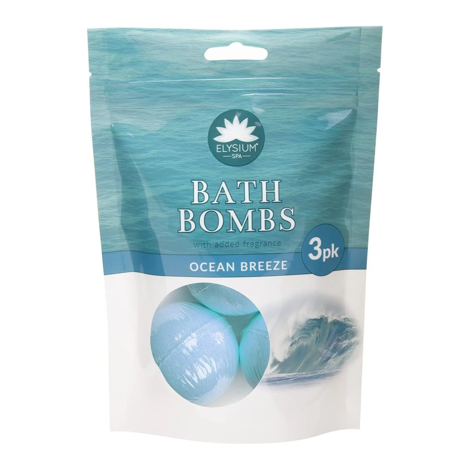 Elysium Spa Ocean Breeze Triple Bath Bombs Pack