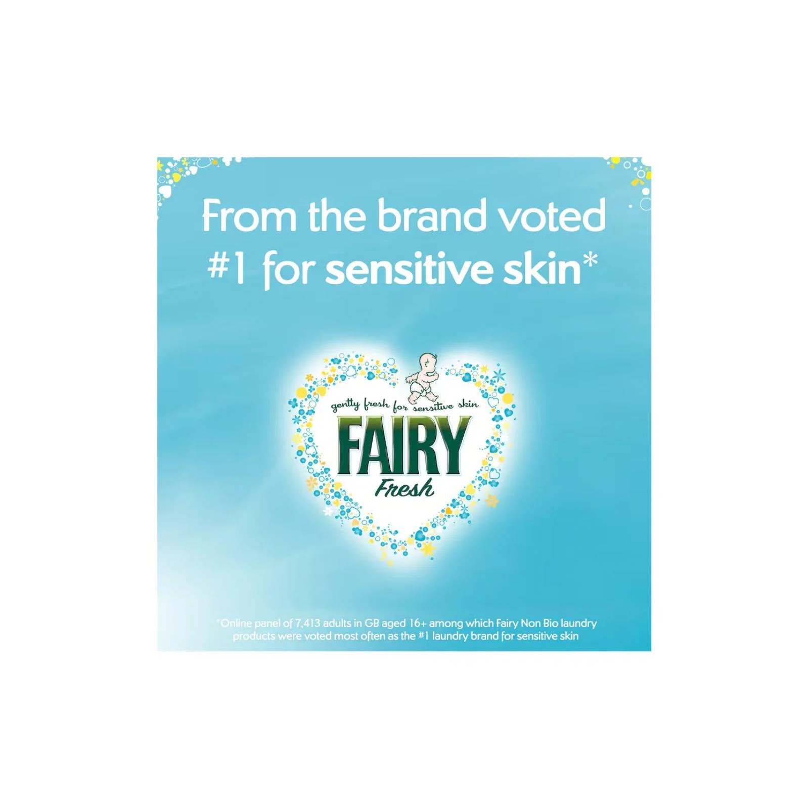 Fairy Non Bio For Sensitive Skin Washing Liquid 65 Washes 2145ml - Image 3