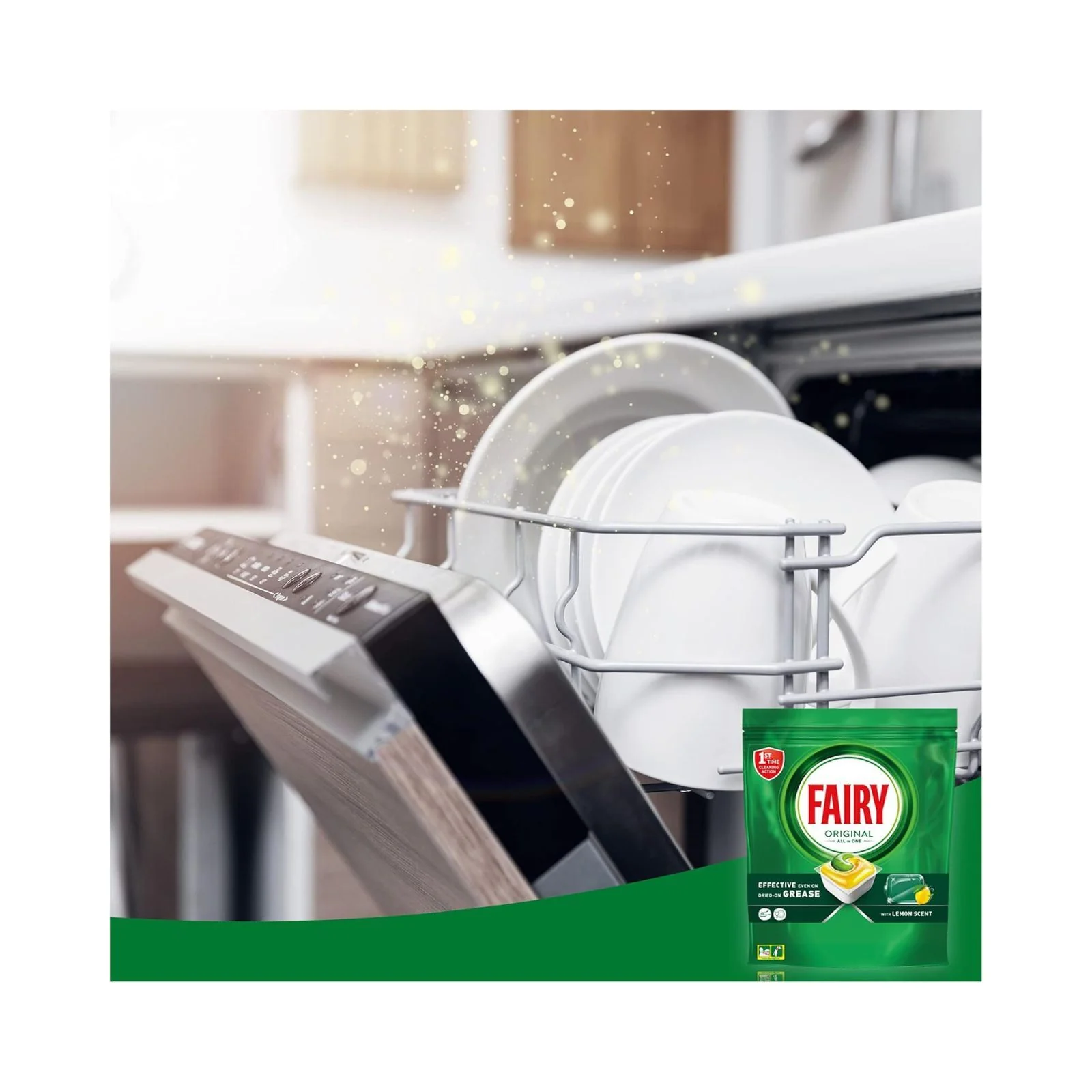 Fairy Original Dishwasher Detergent in Caps, Pack of 60 - Image 2
