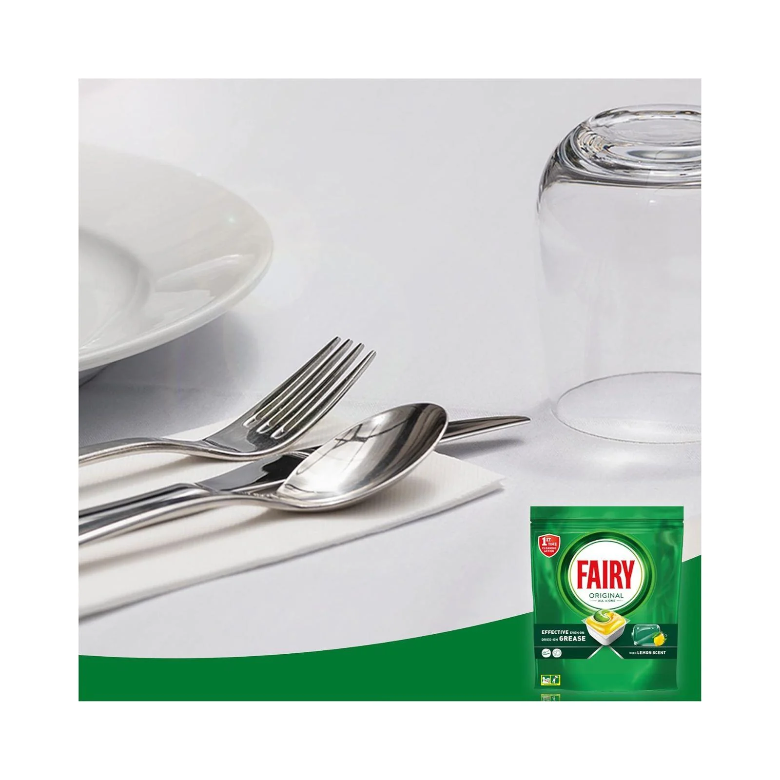 Fairy Original Dishwasher Detergent in Caps, Pack of 60 - Image 3