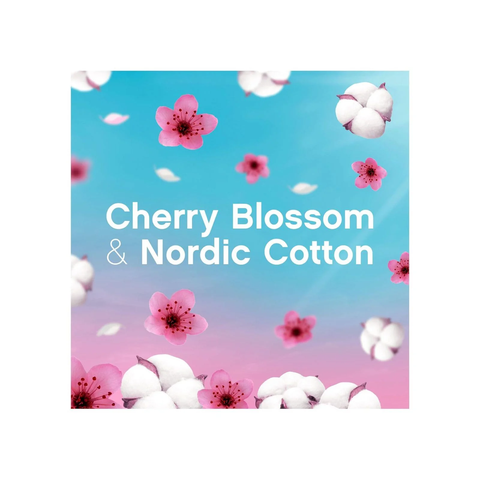 Fairy Outdoorable Fabric Conditioner, Cherry Blossom and Nordic Cotton, 55 Washes - Image 2