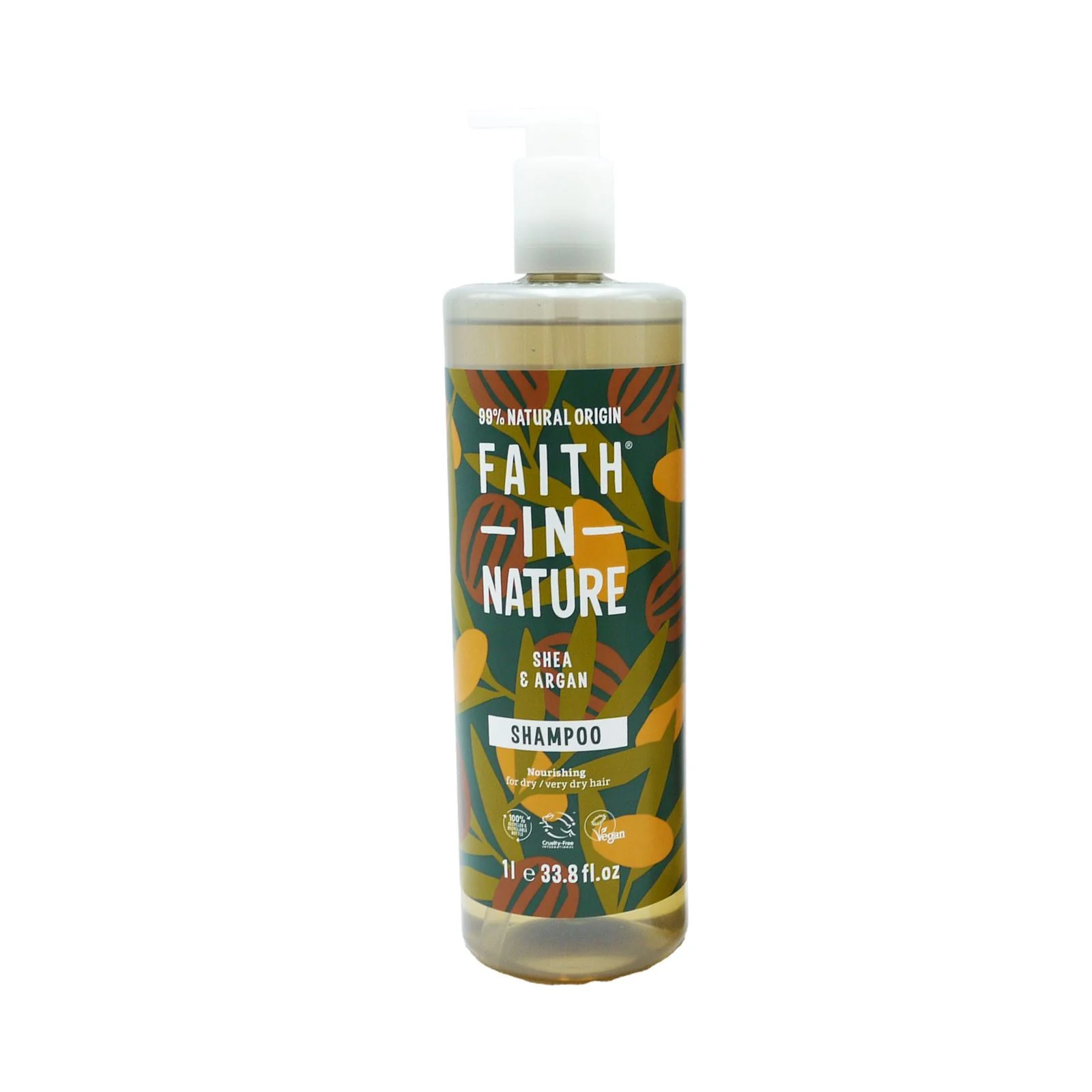 Faith In Nature Natural Shea & Argan Shampoo 1 Liter