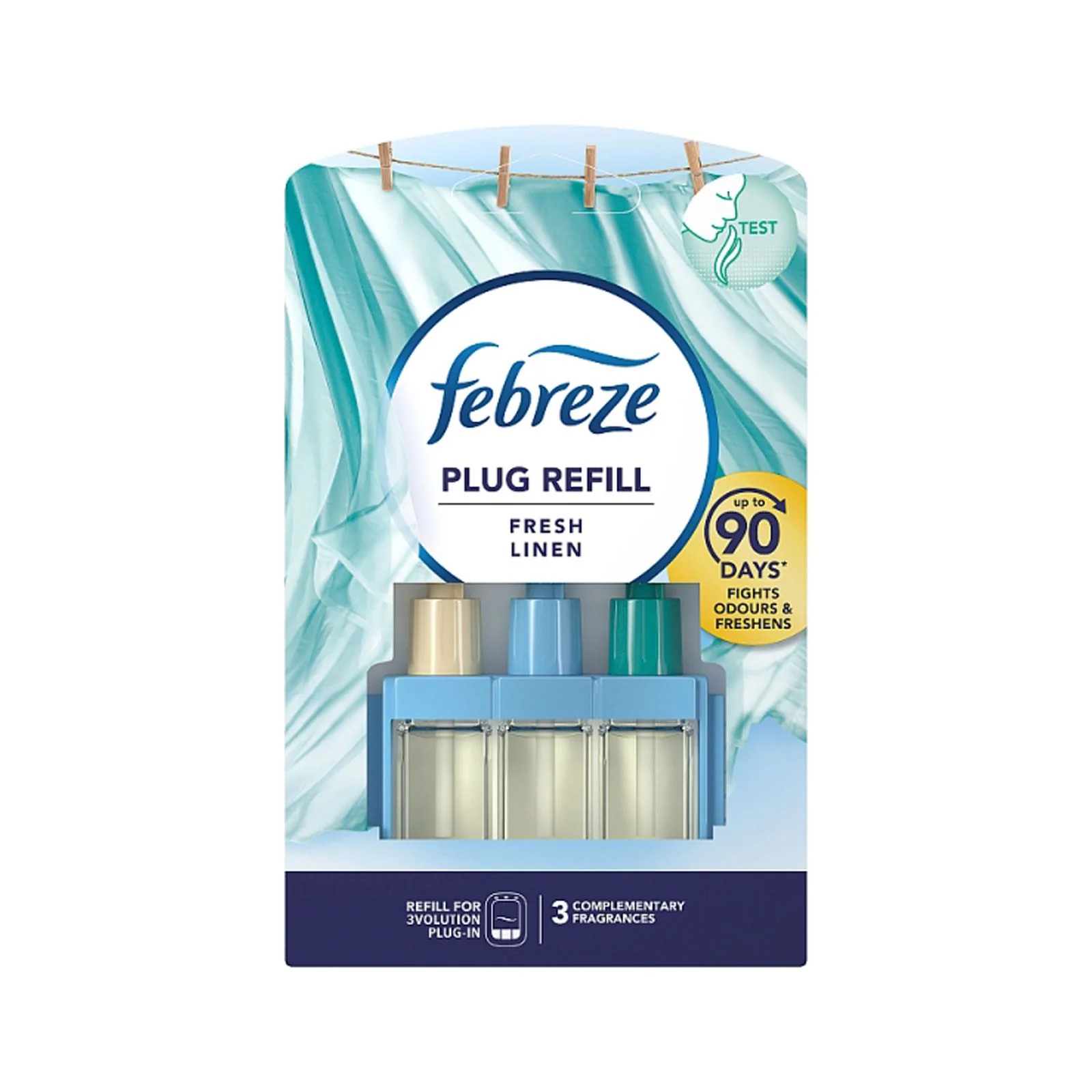 Febreze 3vol Plug Refill Fresh Linen 20ml
