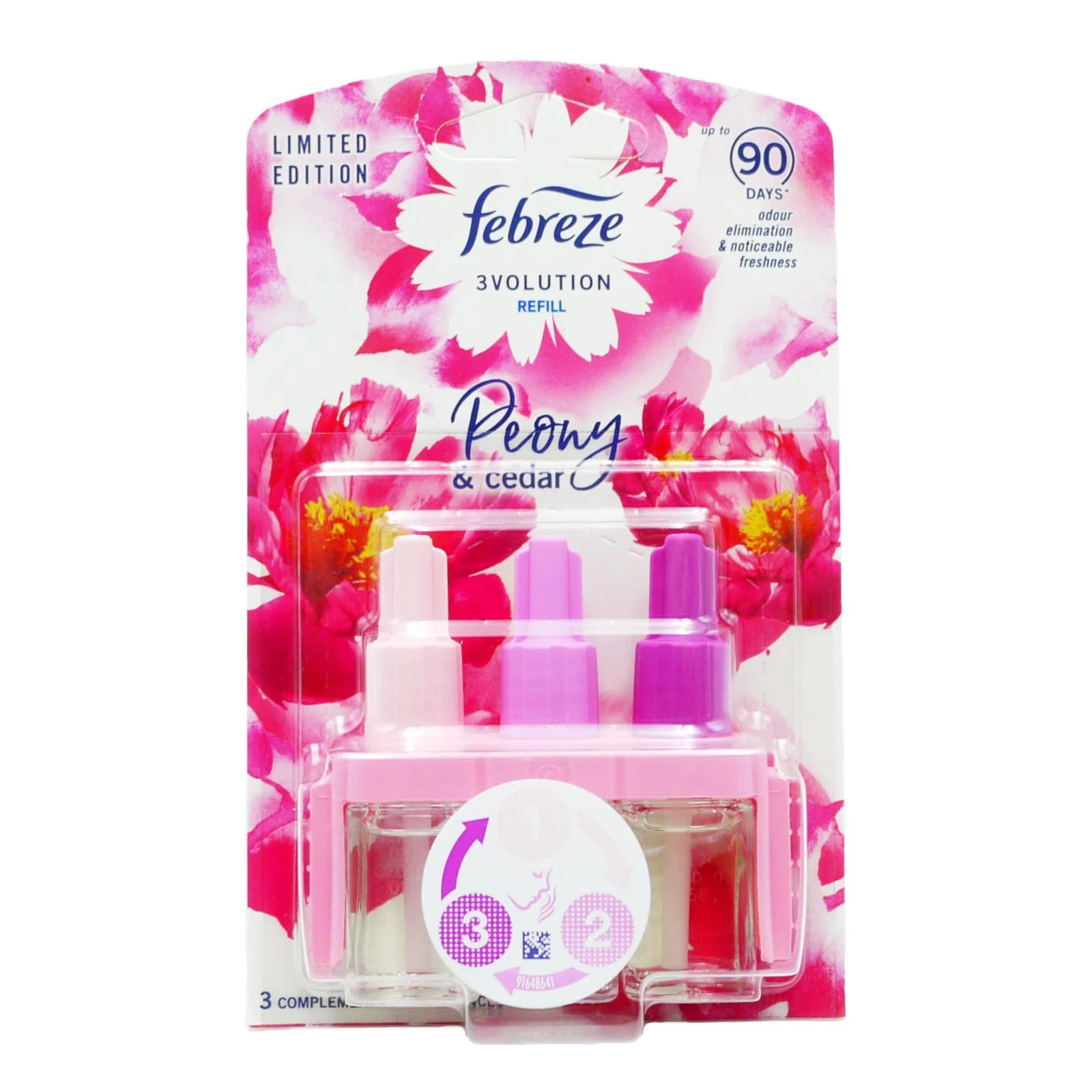 Febreze 3volution Peony & Cedar Electrical Diffuser Refill 20ml