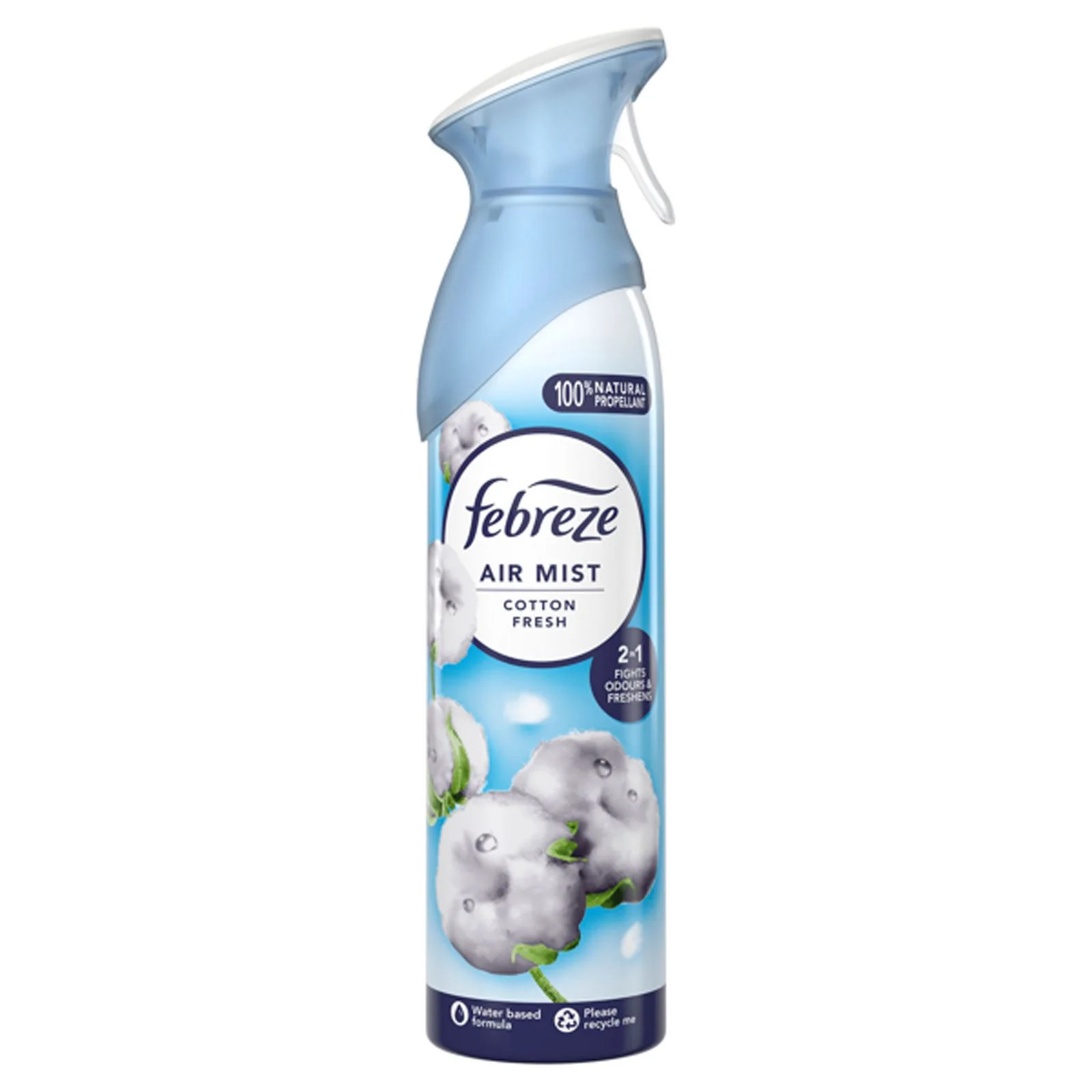Febreze Air Mist Air Freshener Spray odour Eliminator Cotton Fresh Scent 185ml