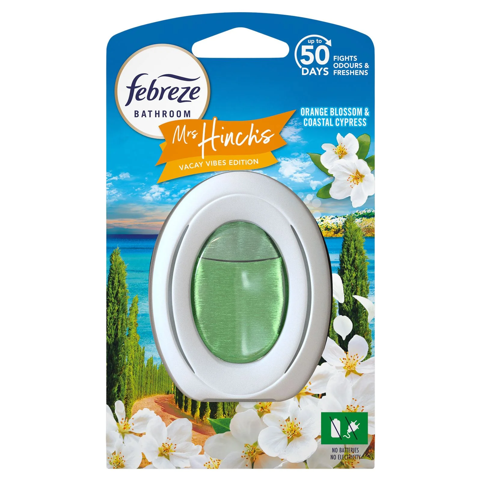 Febreze Bathroom Air Freshener Orange Blossom 7.5ml