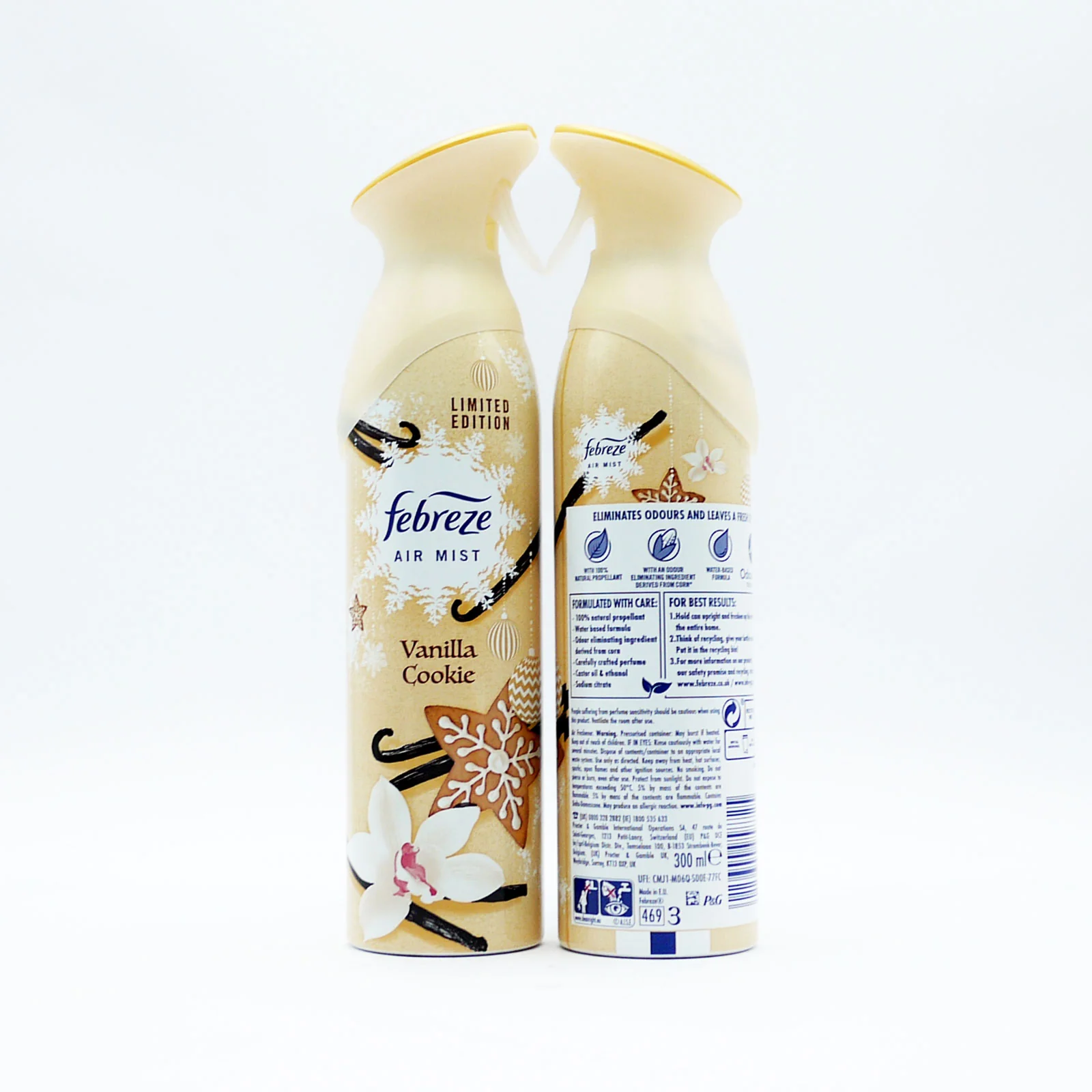 Febreze Vanilla Cookie Air Freshener Limited Edition 300ml