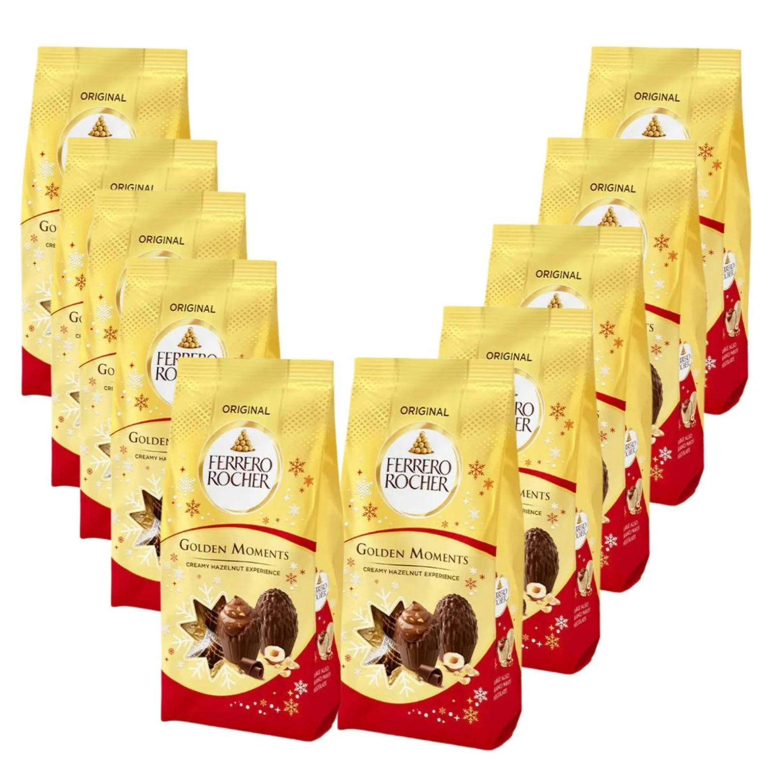 Ferrero Rocher Original Golden Moments 90g (Box of 10)