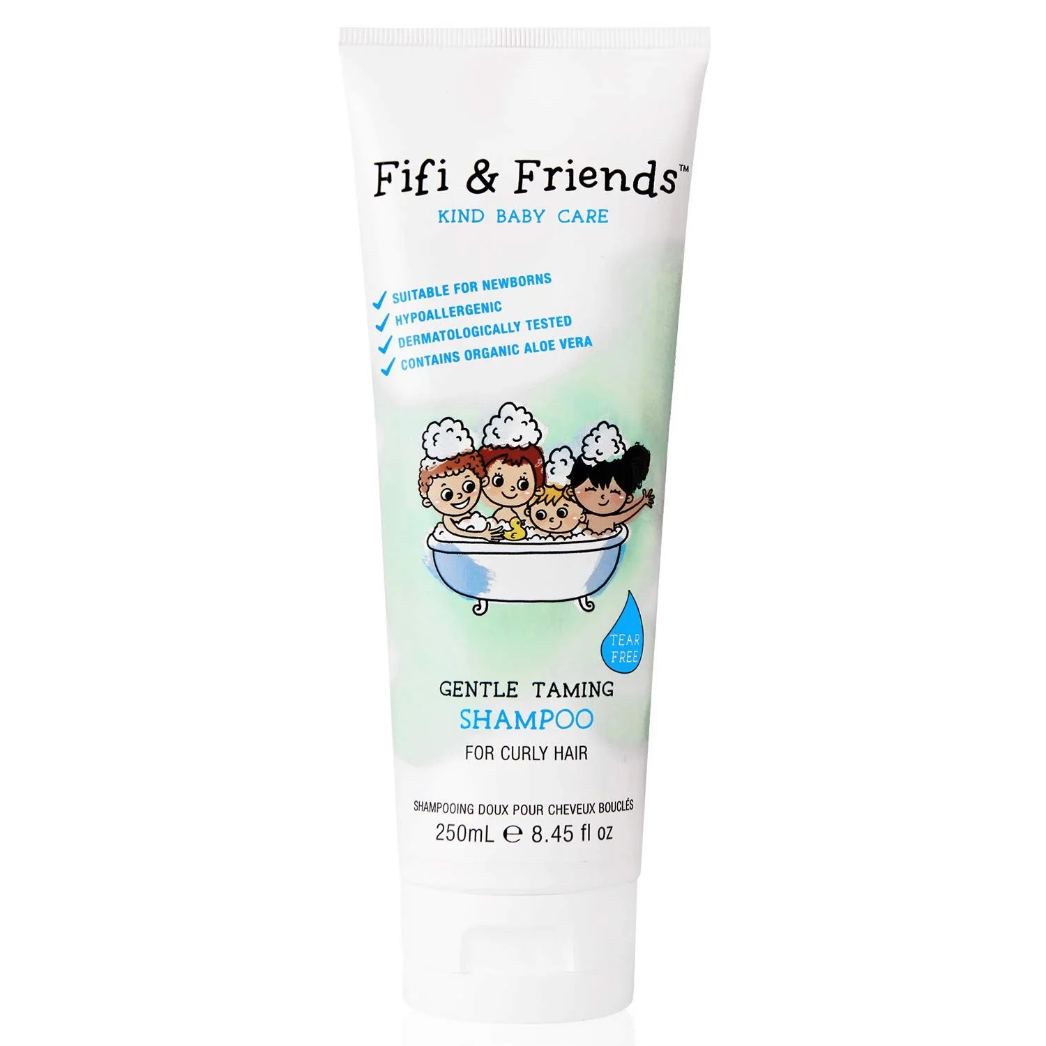 Fifi & Friends Gentle Taming Shampoo for Baby & Child - for Frizz and Curly Hair, 250ml